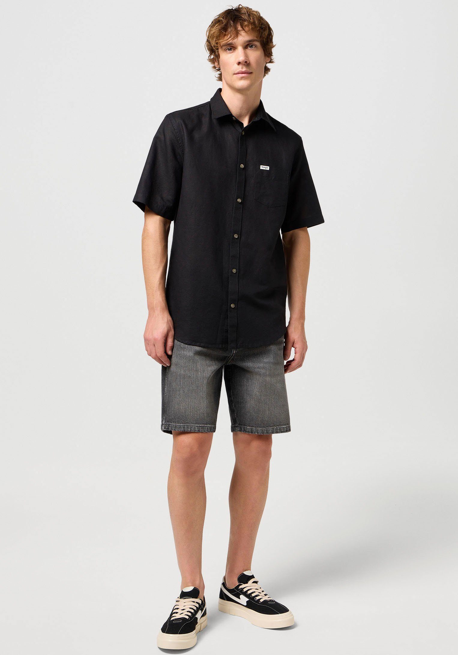 Wrangler Overhemd met korte mouwen