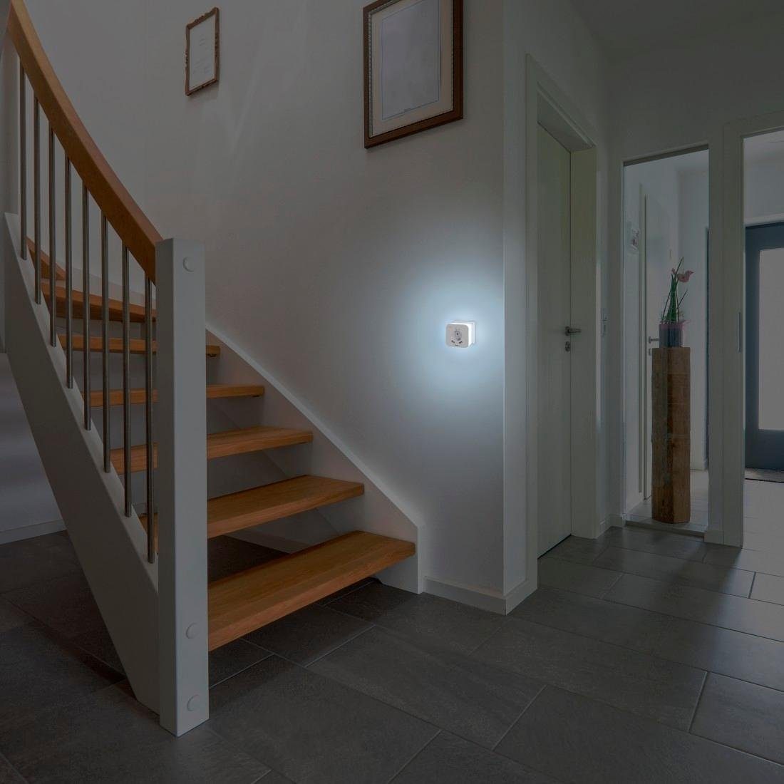 Hama Led-nachtlampje Nachtlamp stopcontact voor baby's, kinderen en volwassenen, daglicht wit