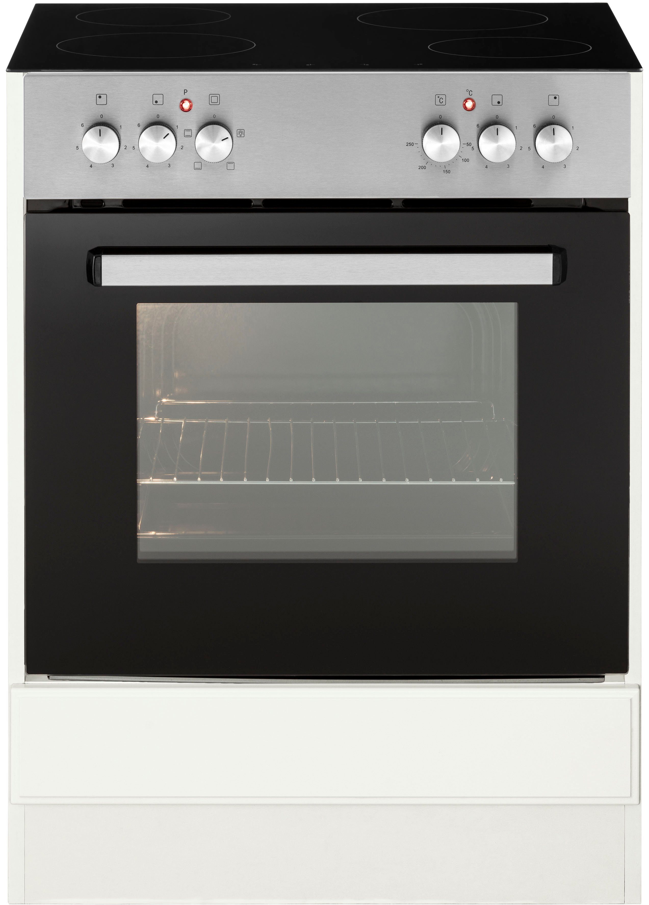 wiho Küchen Ombouwkast voor oven Erla 60 cm breed met paneelfront, zonder werkblad