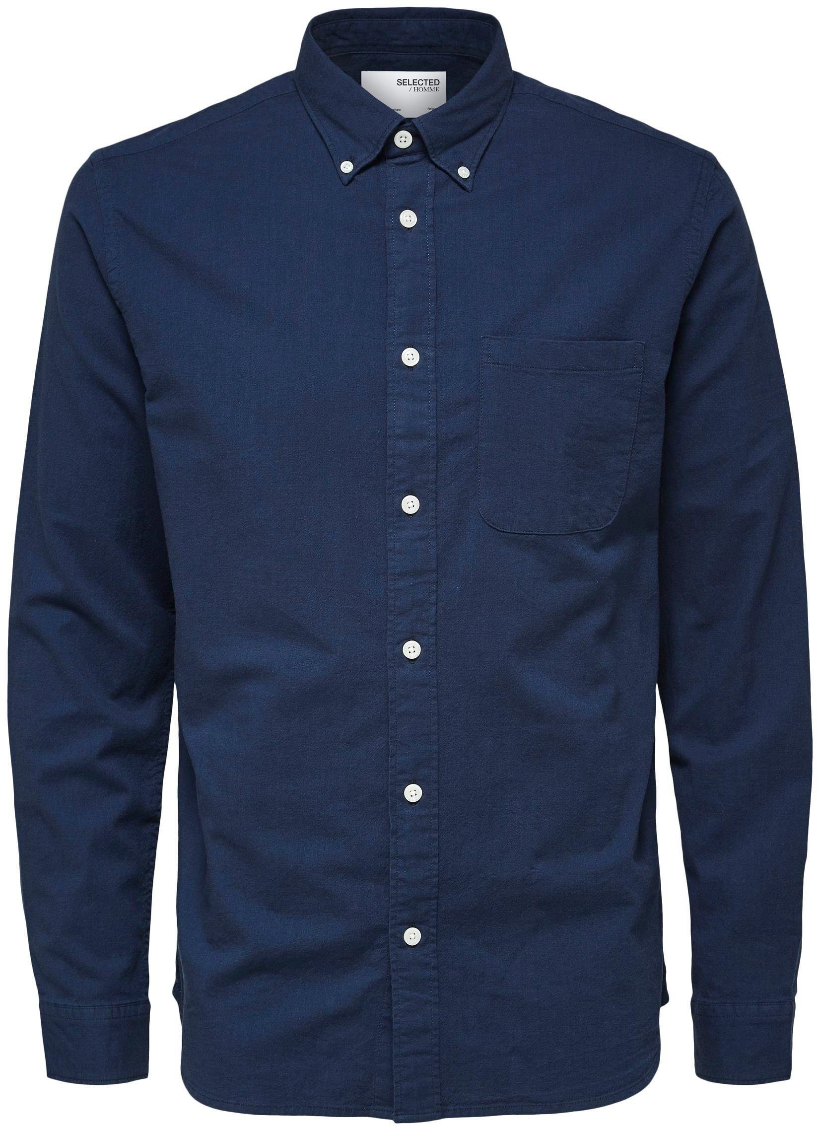 SELECTED HOMME Overhemd met lange mouwen SLHREGRICK-OX FLEX S