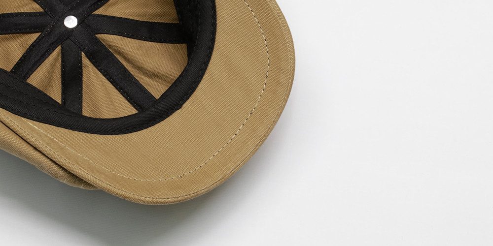 chillouts Flat cap Dartford Hat met cijfers borduursel-detail