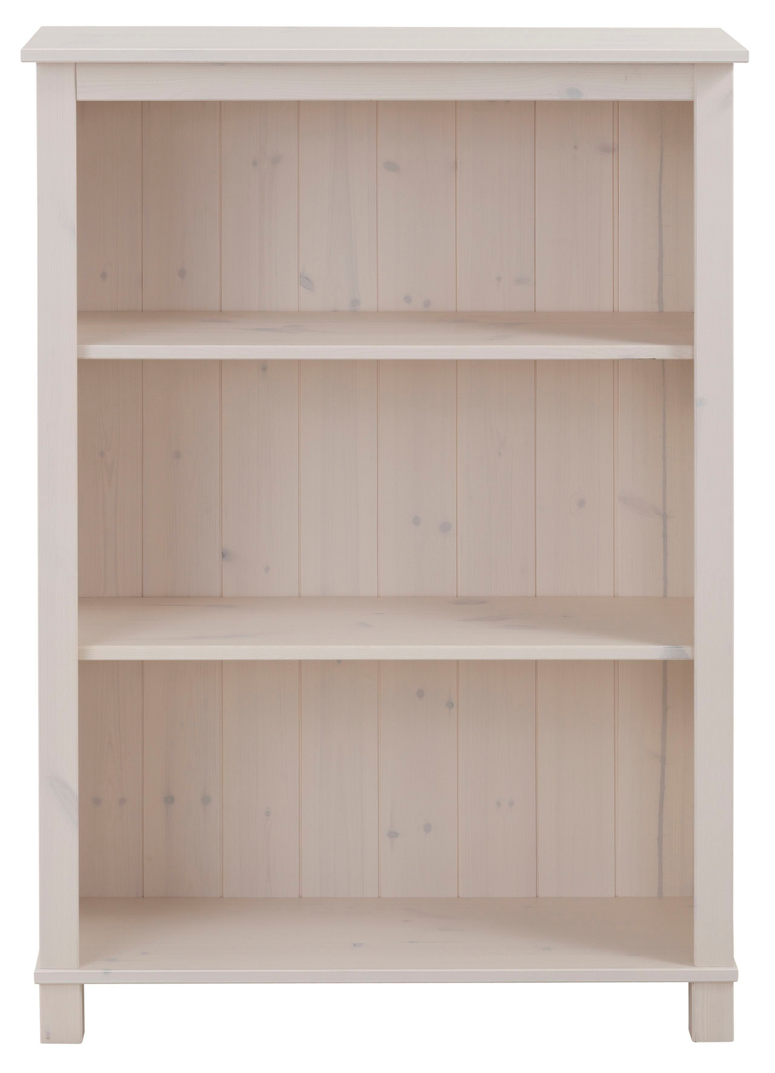 Home affaire Rek Pivo van mooi massief grenenhout, hoogte 106 cm rekken wit