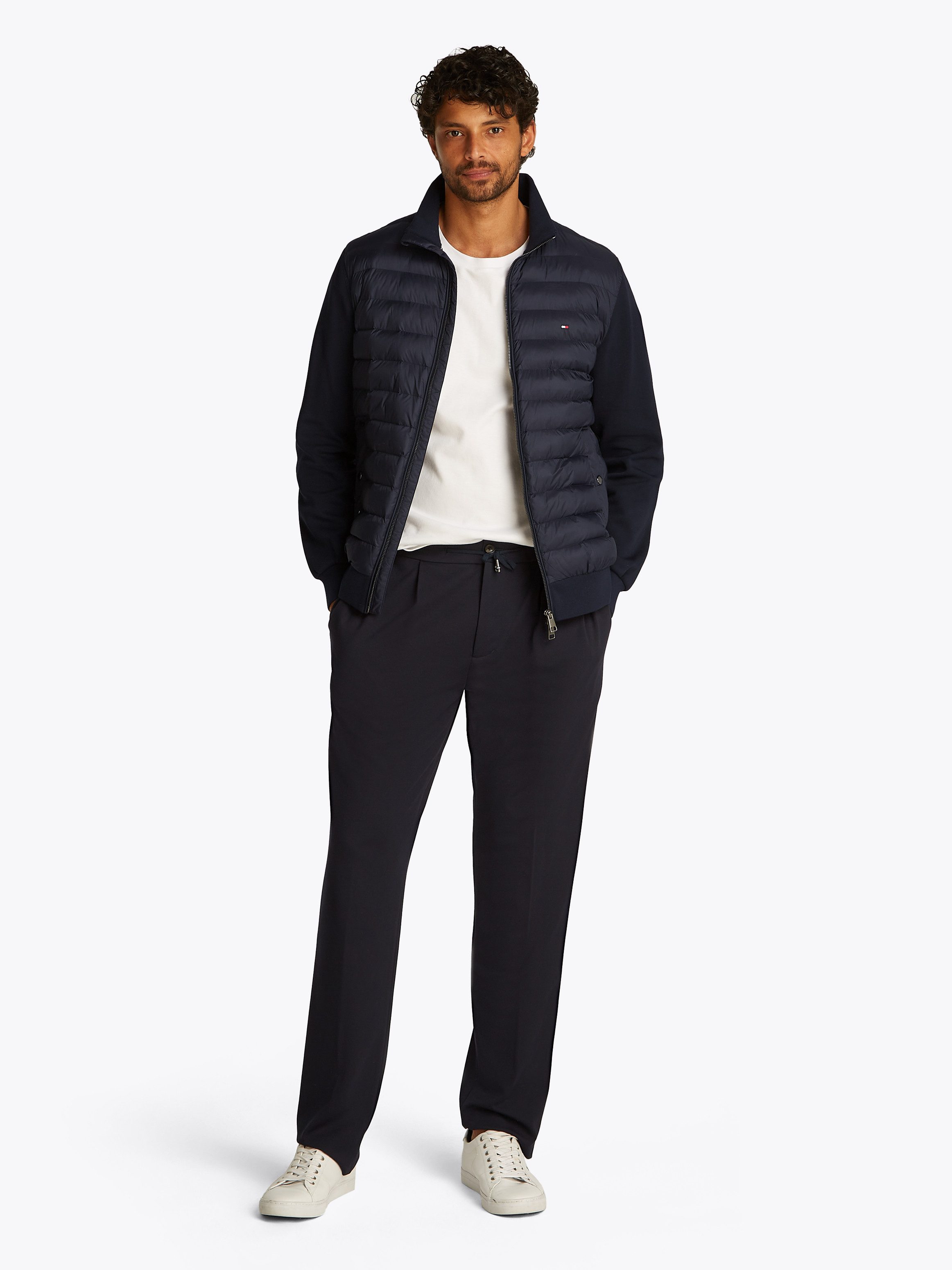 Tommy Hilfiger Sweatvest MIX MEDIA STAND CLLR