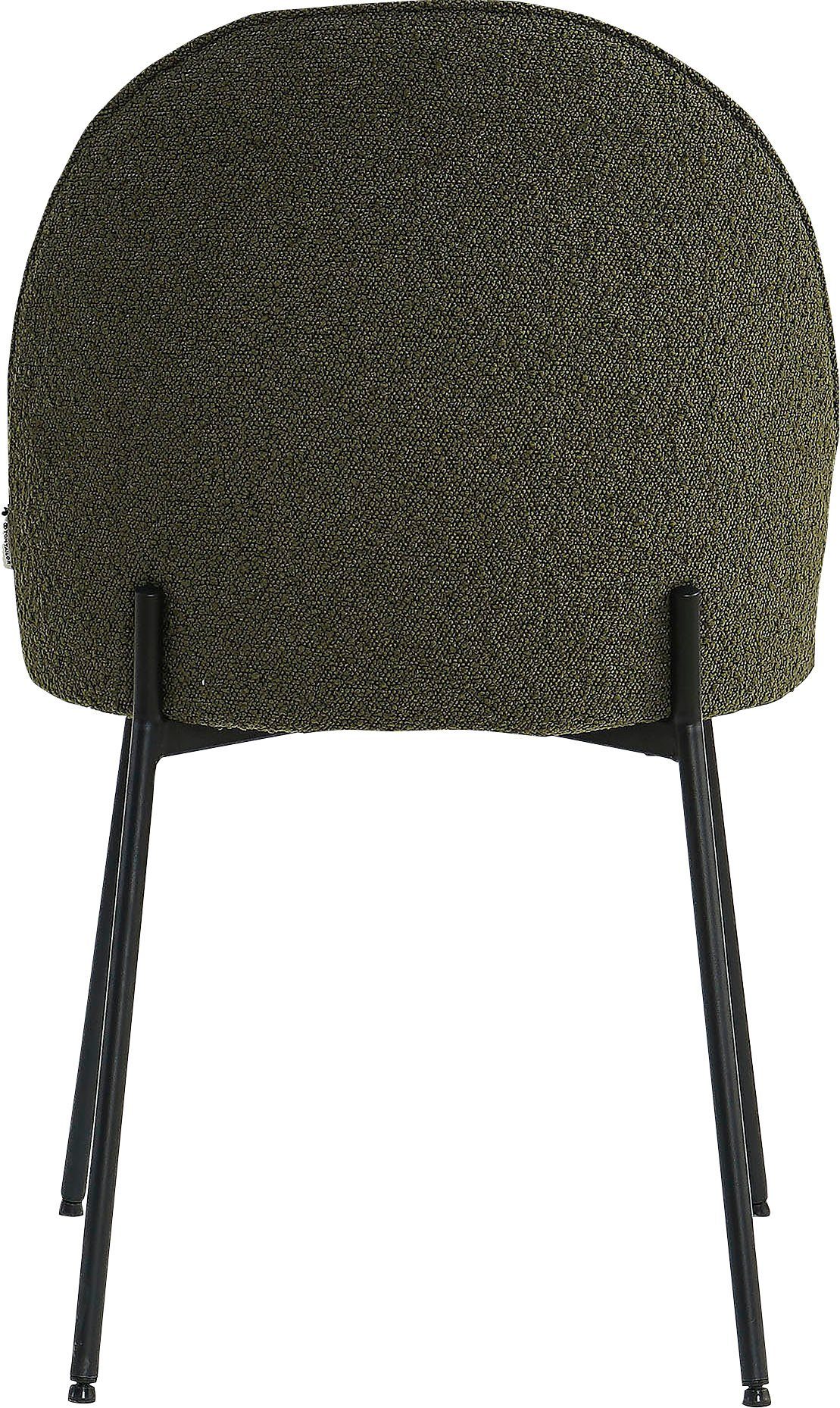 TOM TAILOR HOME Stoel met afgeronde rugleuning (set, 2 stuks)