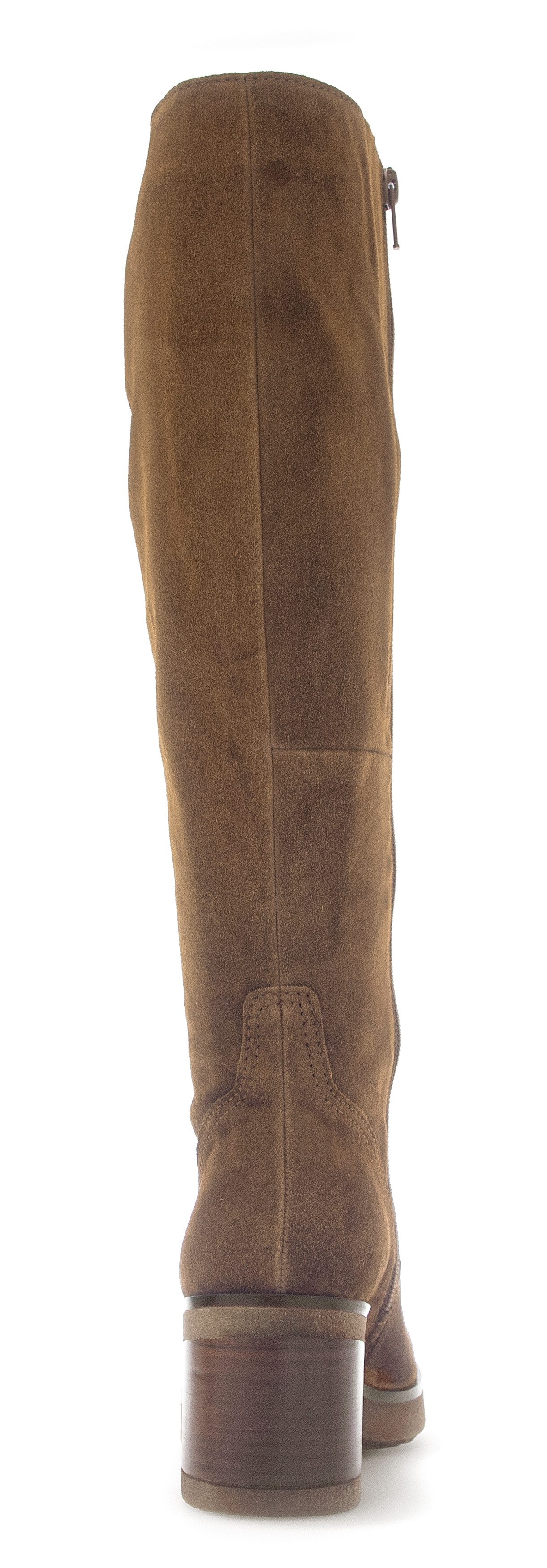 Gabor Laarzen Milano blokhak, lange laars, ritslaars in g-wijdte