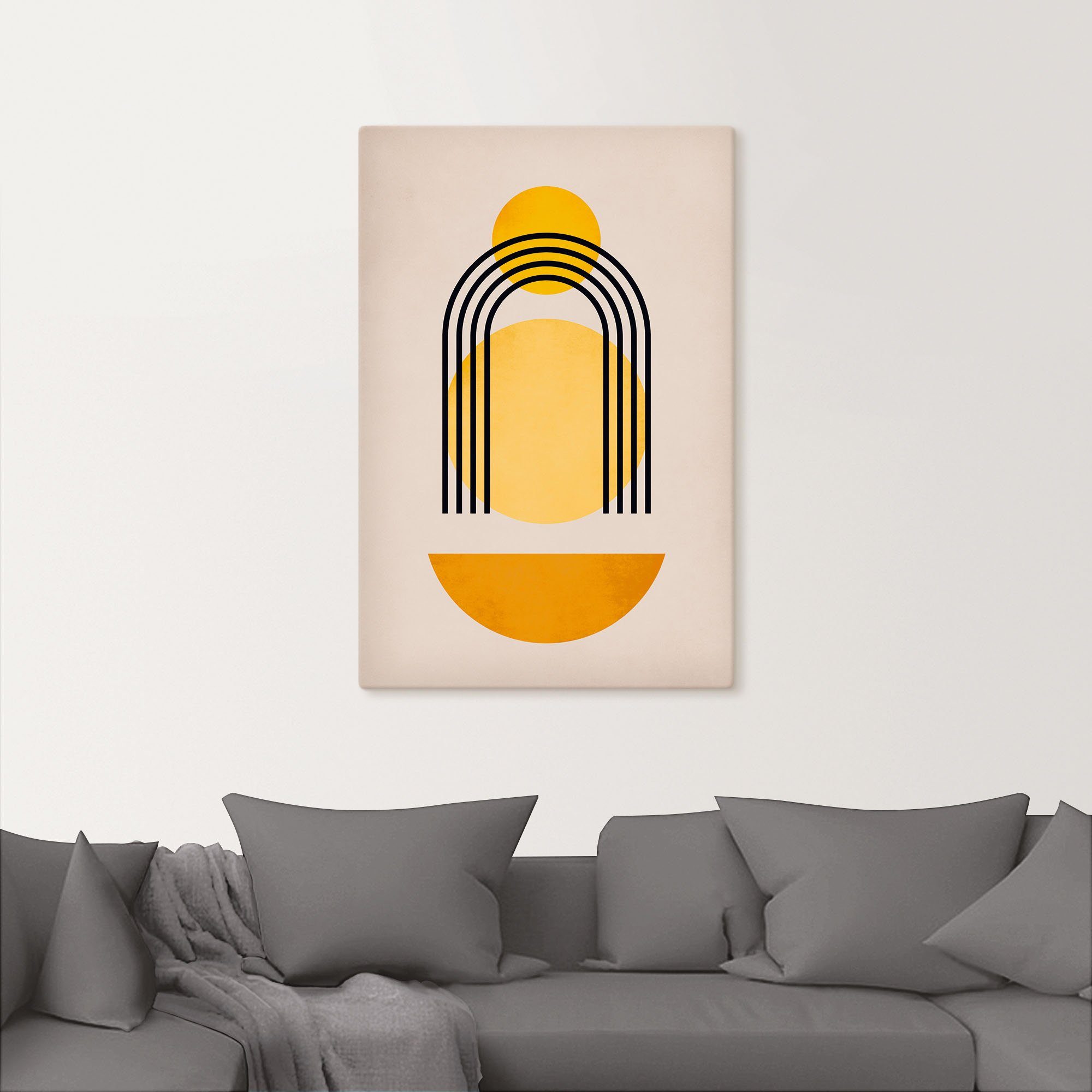 Artland Artprint Geometrica Nr. 5 als artprint van aluminium, artprint op linnen, poster, muursticker in verschillende maten