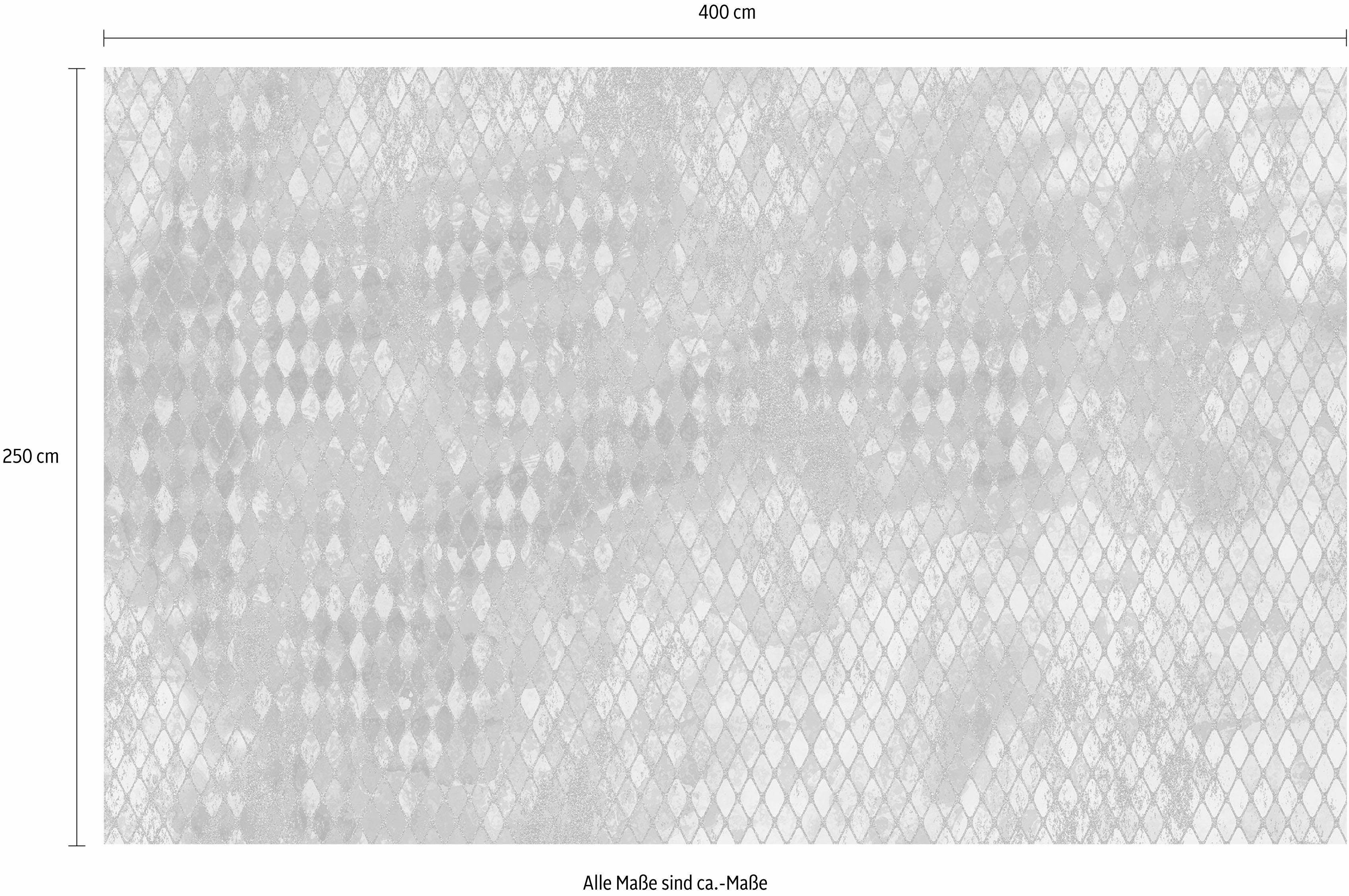 Komar Vliesbehang Digitale print vlies - Harlekin - Afmeting 400 x 250 cm (1 stuk)