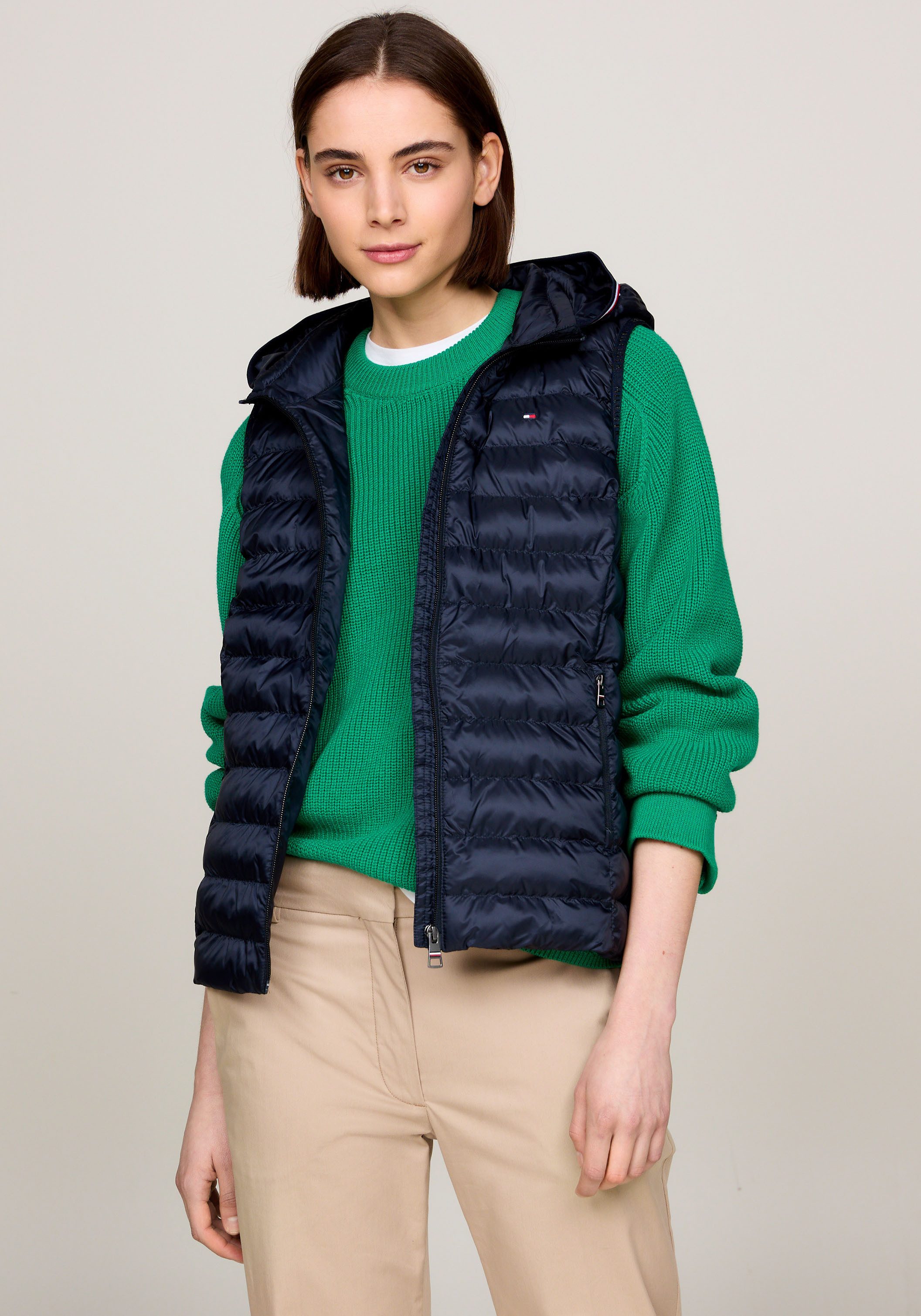 Tommy Hilfiger Bodywarmer LW PADDED GLOBAL STRIPE VEST (Global Serie TH VROUWEN)