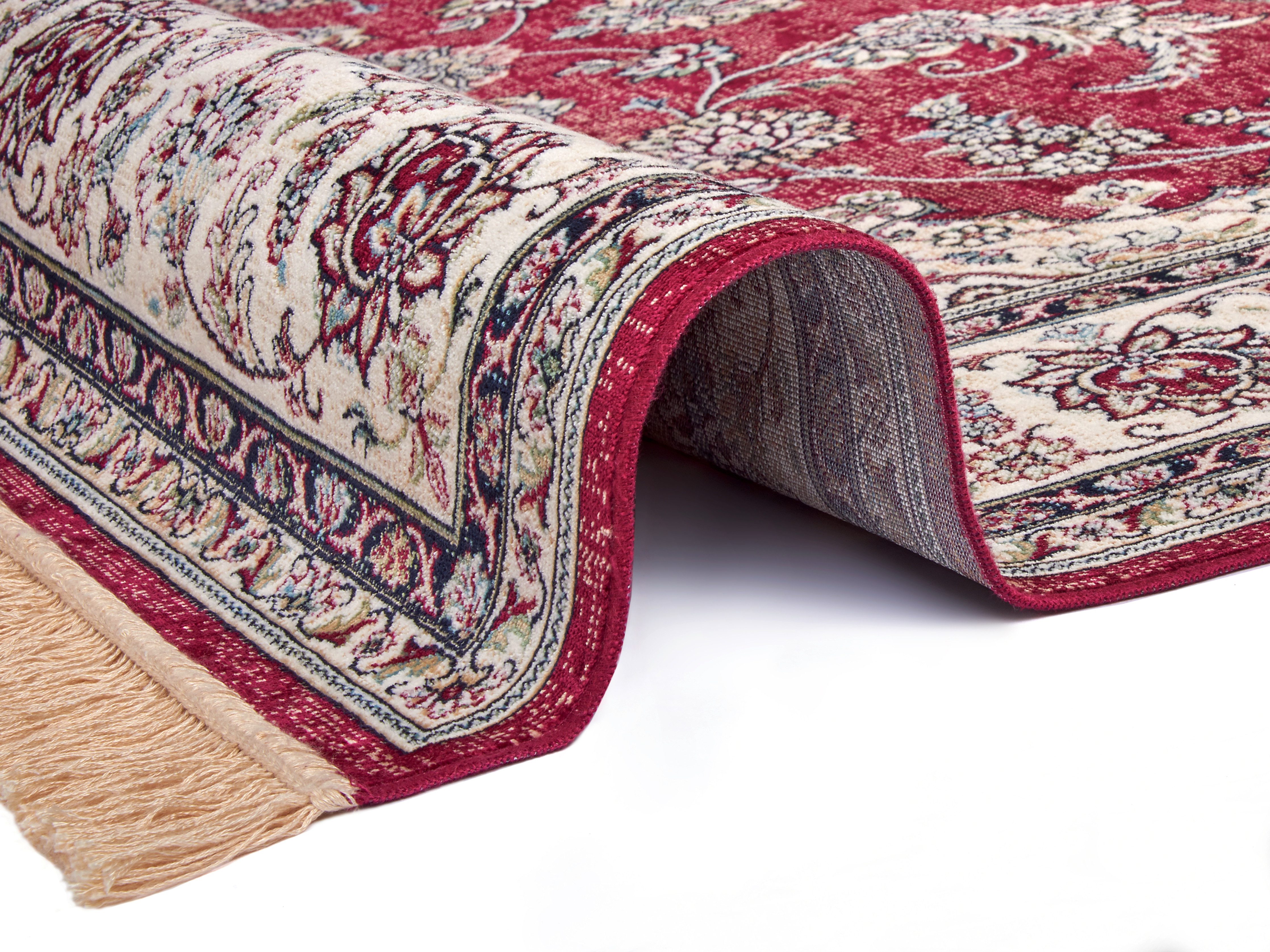 freundin Home Collection Vloerkleed Almas Oriënt-ontwerp, vintage-look, franjes, onderhoudsvriendelijk, slijtvast