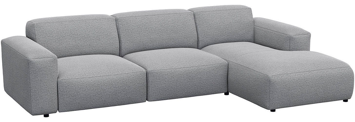 FLEXLUX Hoekbank Lucera comfortabel en comfortabel door hoogwaardige zitconstructie, L-vorm