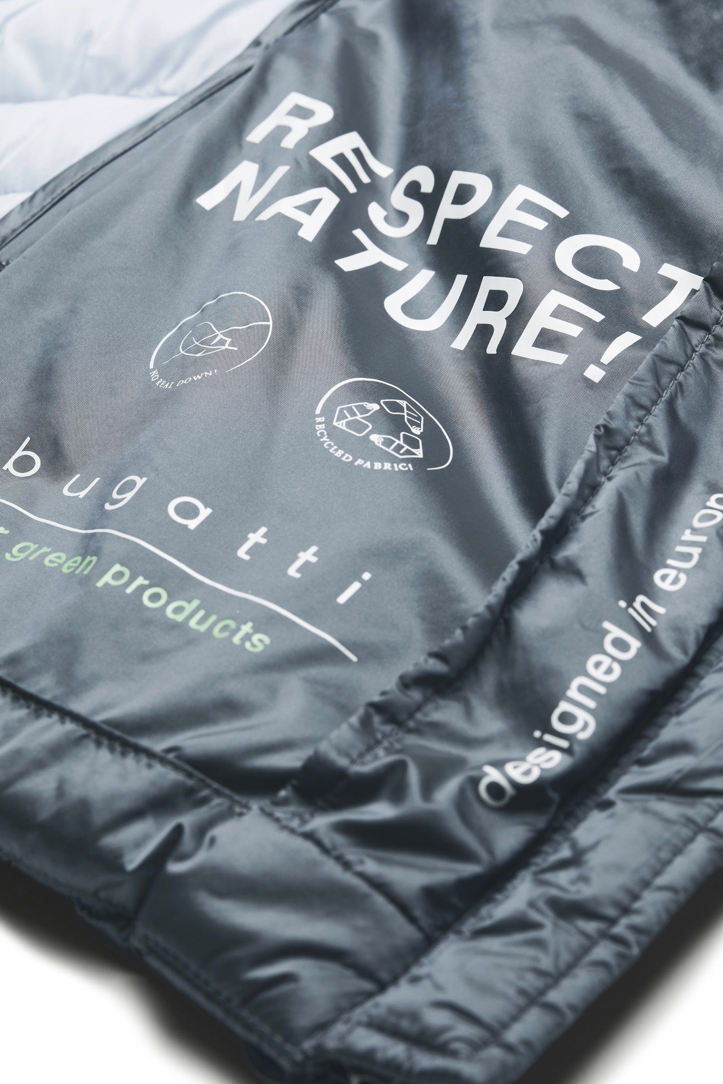 Bugatti Lang jack met vrouwelijk doorgestikt patroon