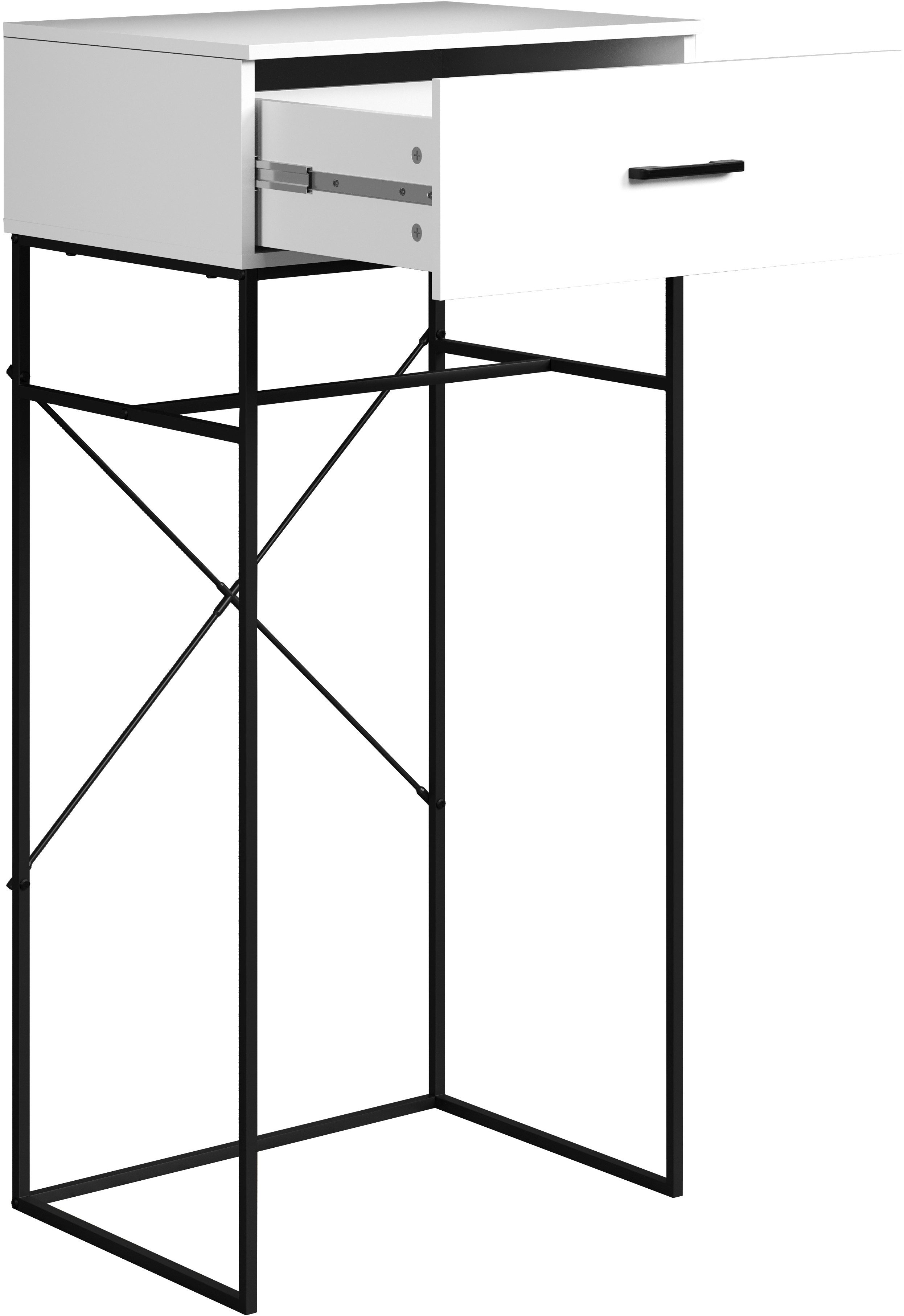 INOSIGN Bijzettafel Sterling Console tafel met lade en geïntegreerde ophangbeugel - 60/48/132 cm (1 stuk)