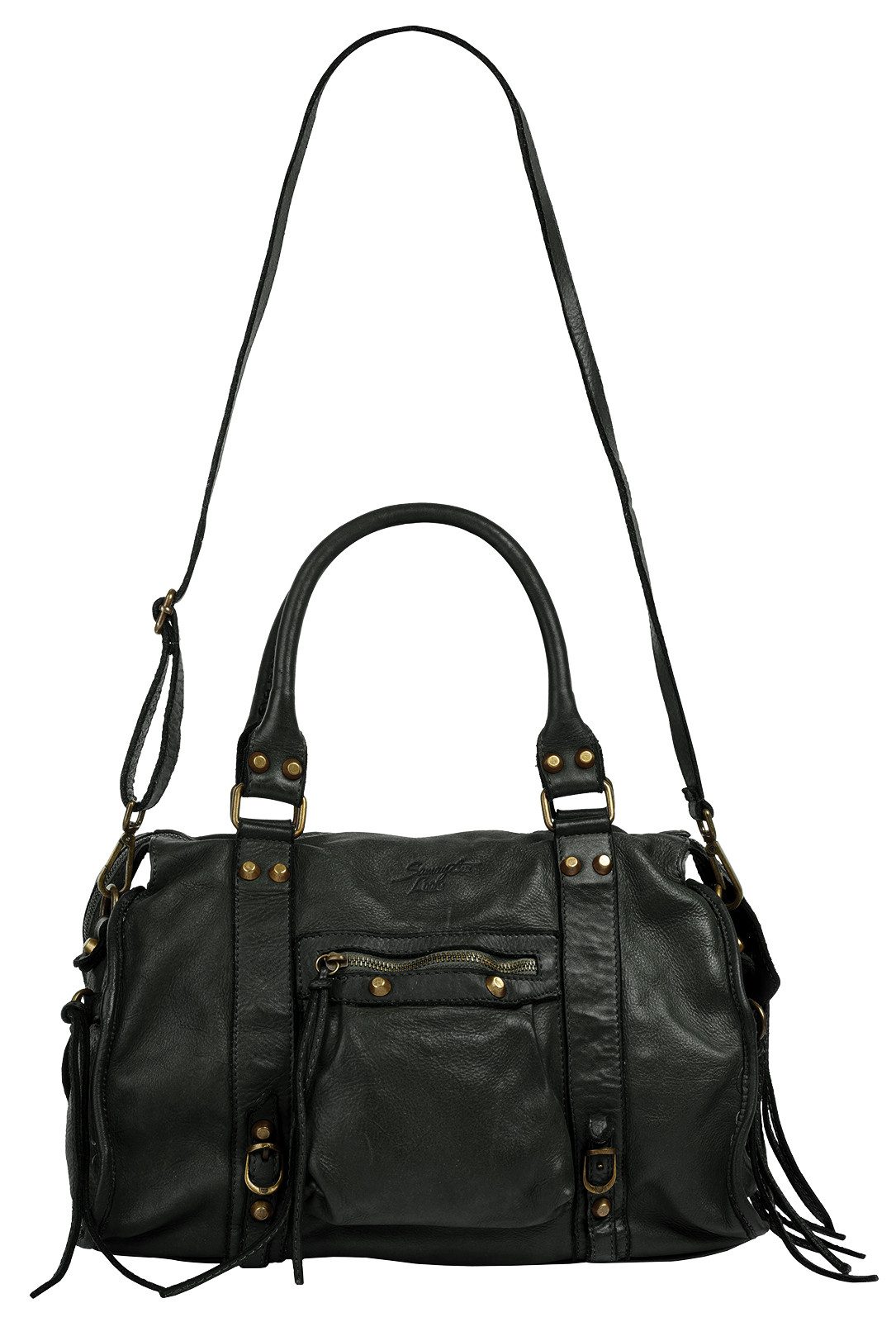 Samantha Look Shopper echt leer, made in italy (1-delig)