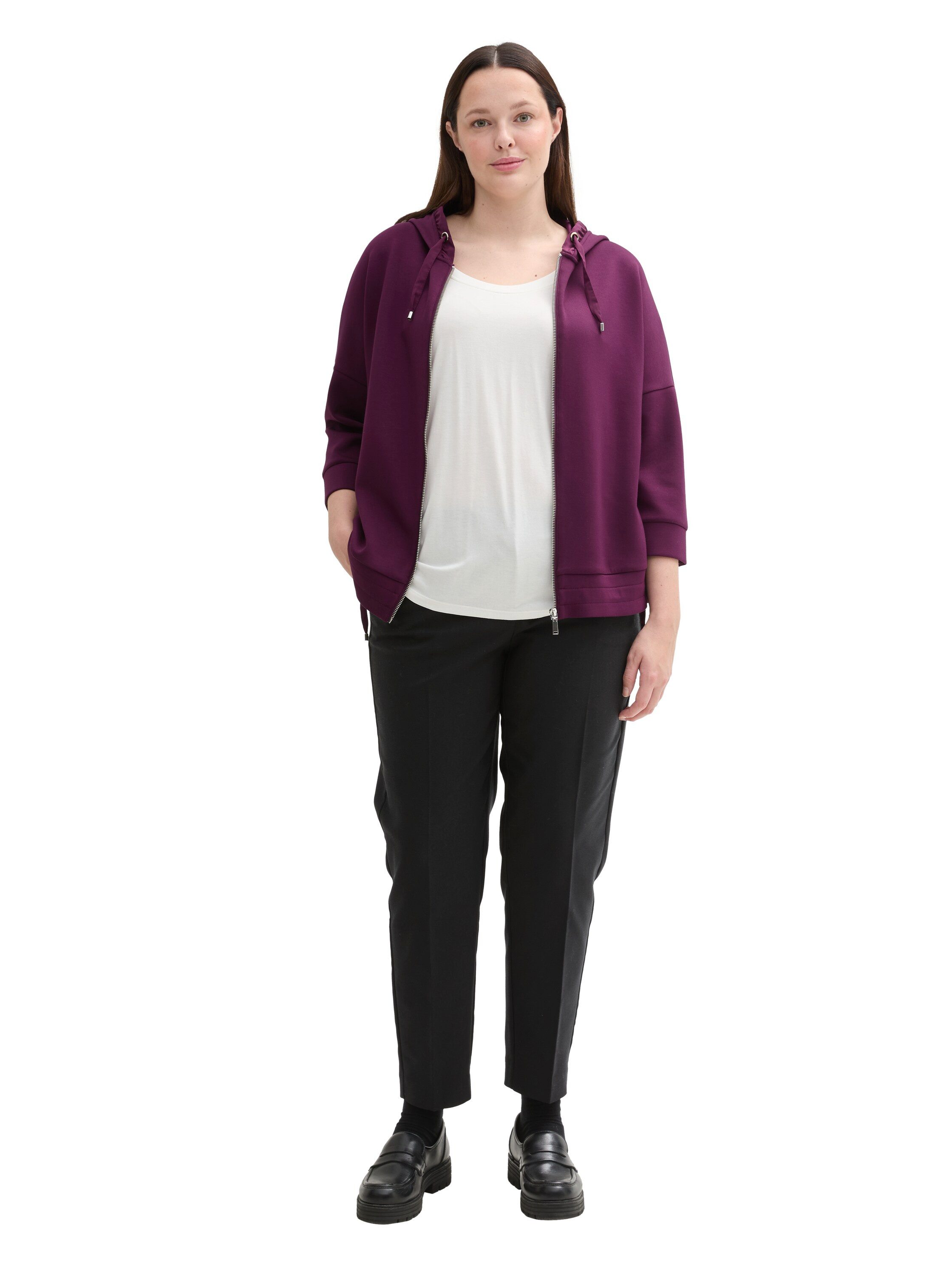 TOM TAILOR MY TRUE ME Capuchonsweatvest met een capuchon