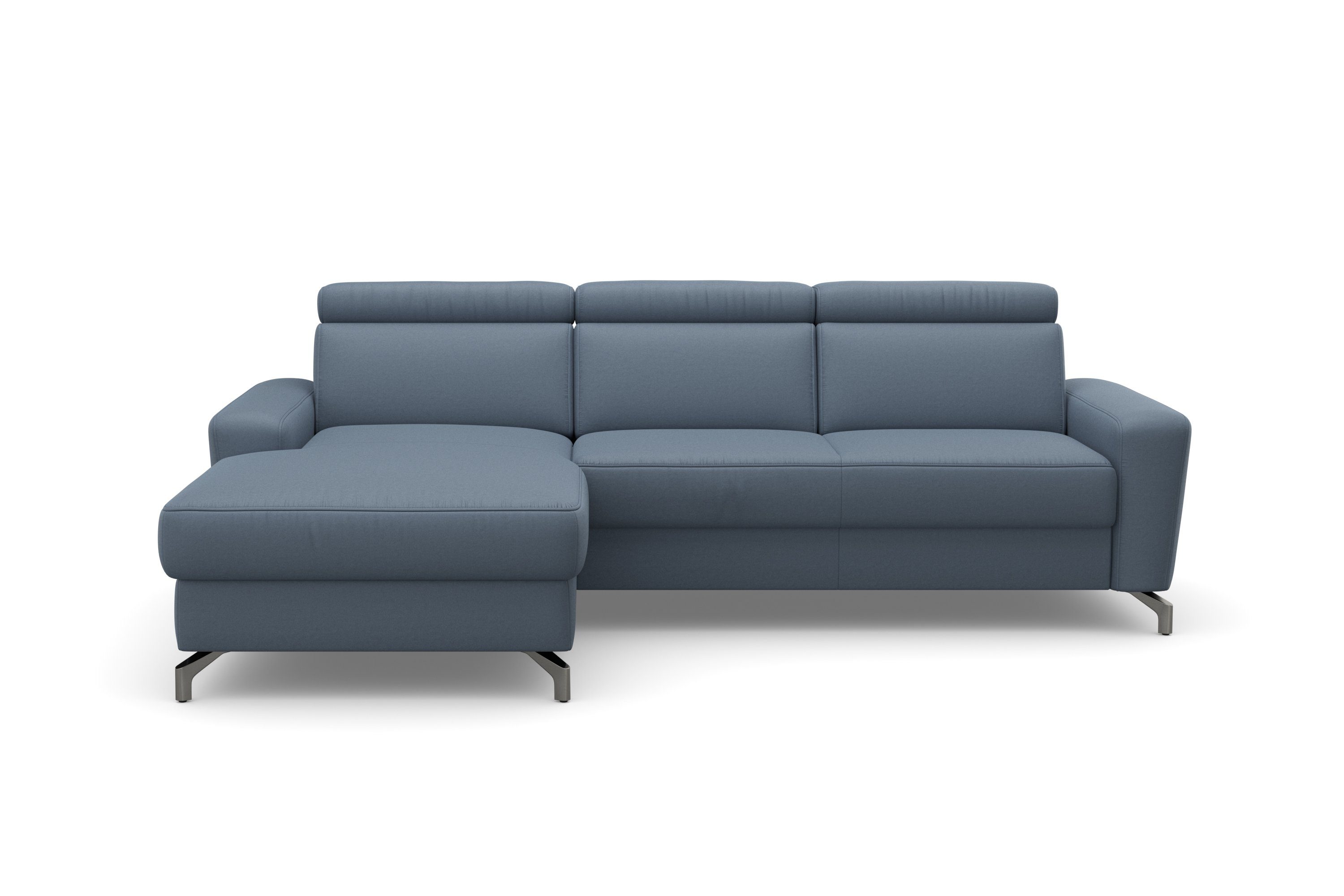 sit&more Hoekbank Scarlett L-vorm met verstelbare hoofdsteun, naar keuze met slaapfunctie, bedkist