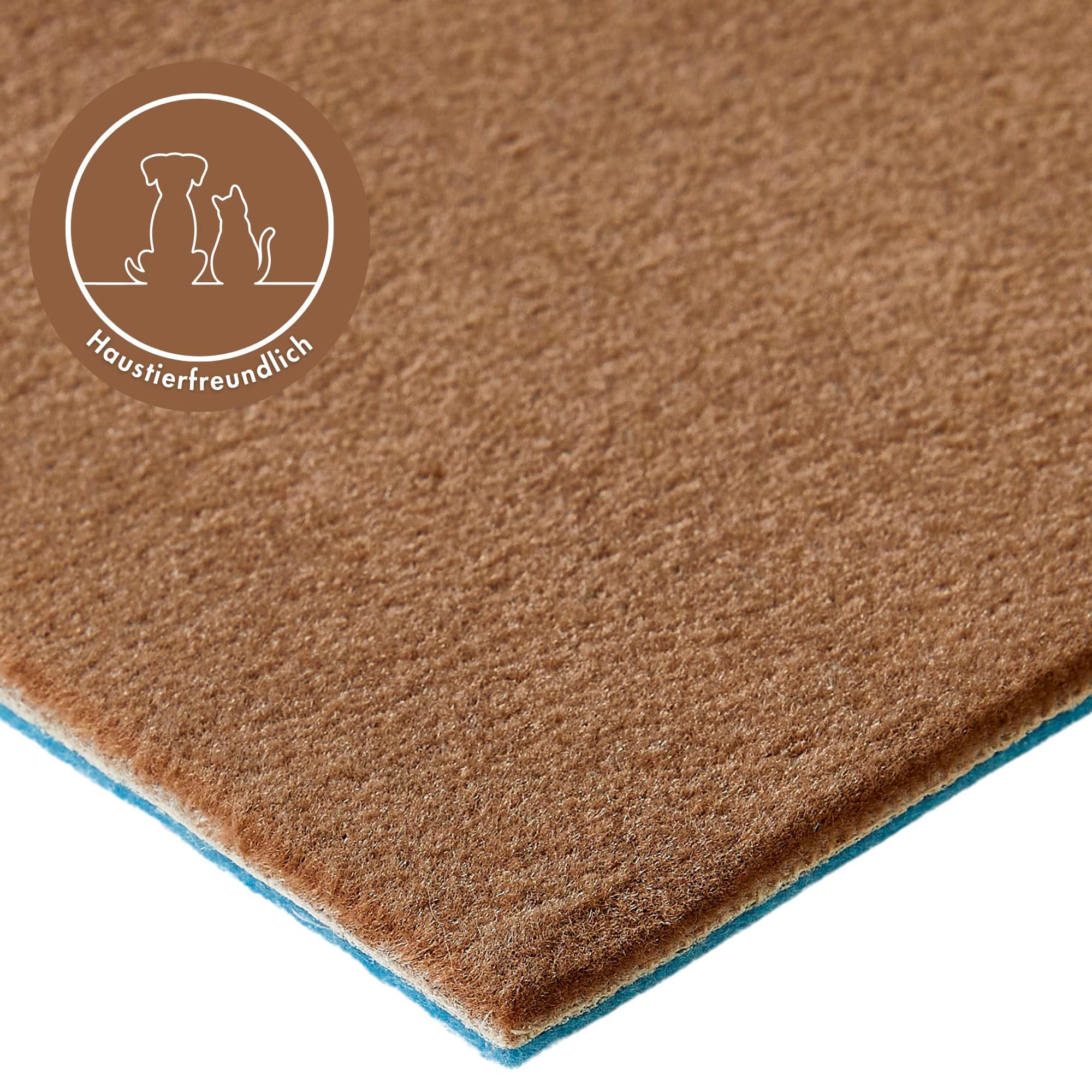 Andiamo Tapijt Kira, velours, Made in Belgium Effen kleuren, breedte 400 cm, slijtvast, onderhoudsvriendelijk, woonkamer