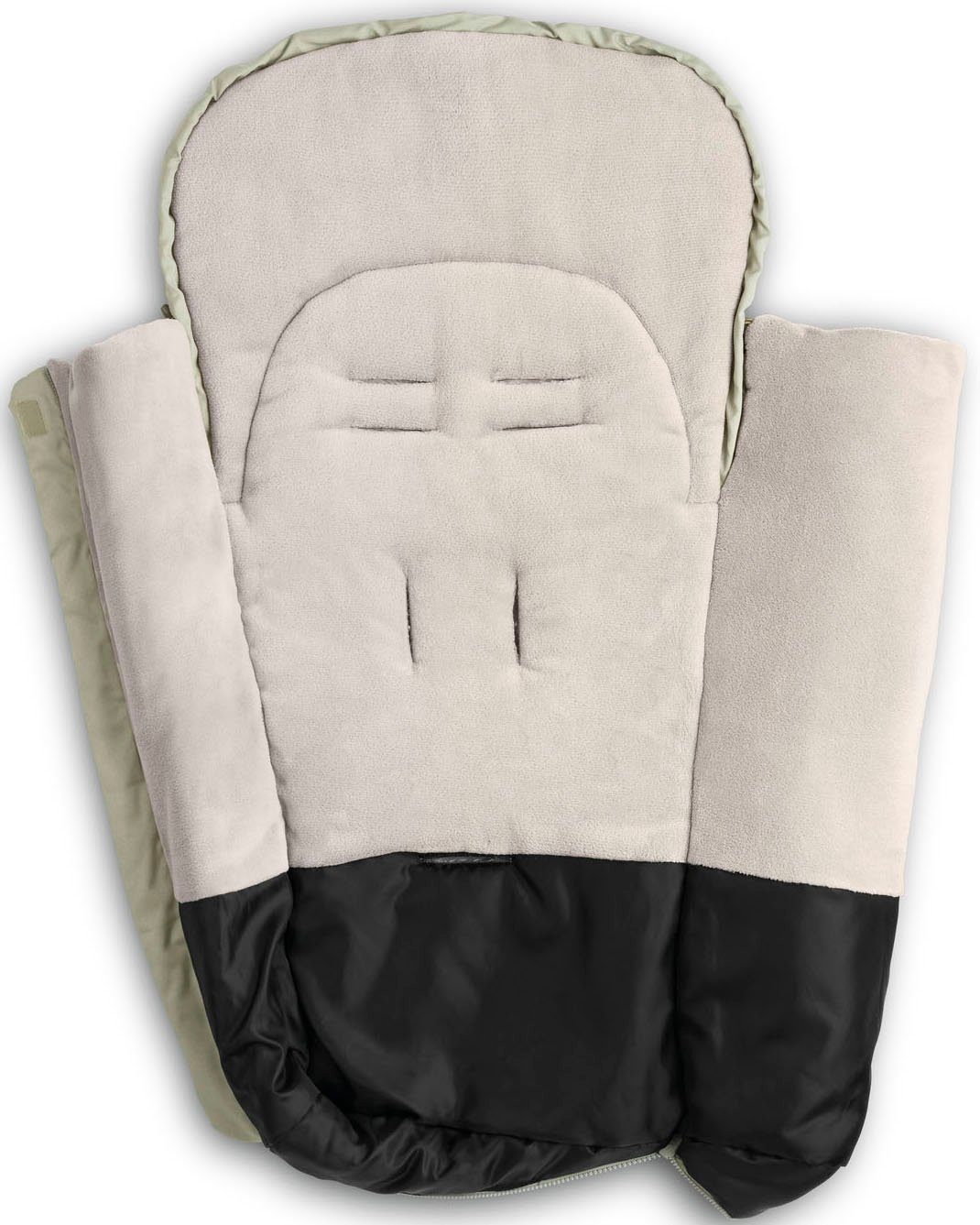 Hauck Voetenzak Kinderwagen voetenzak, Simba olijf
