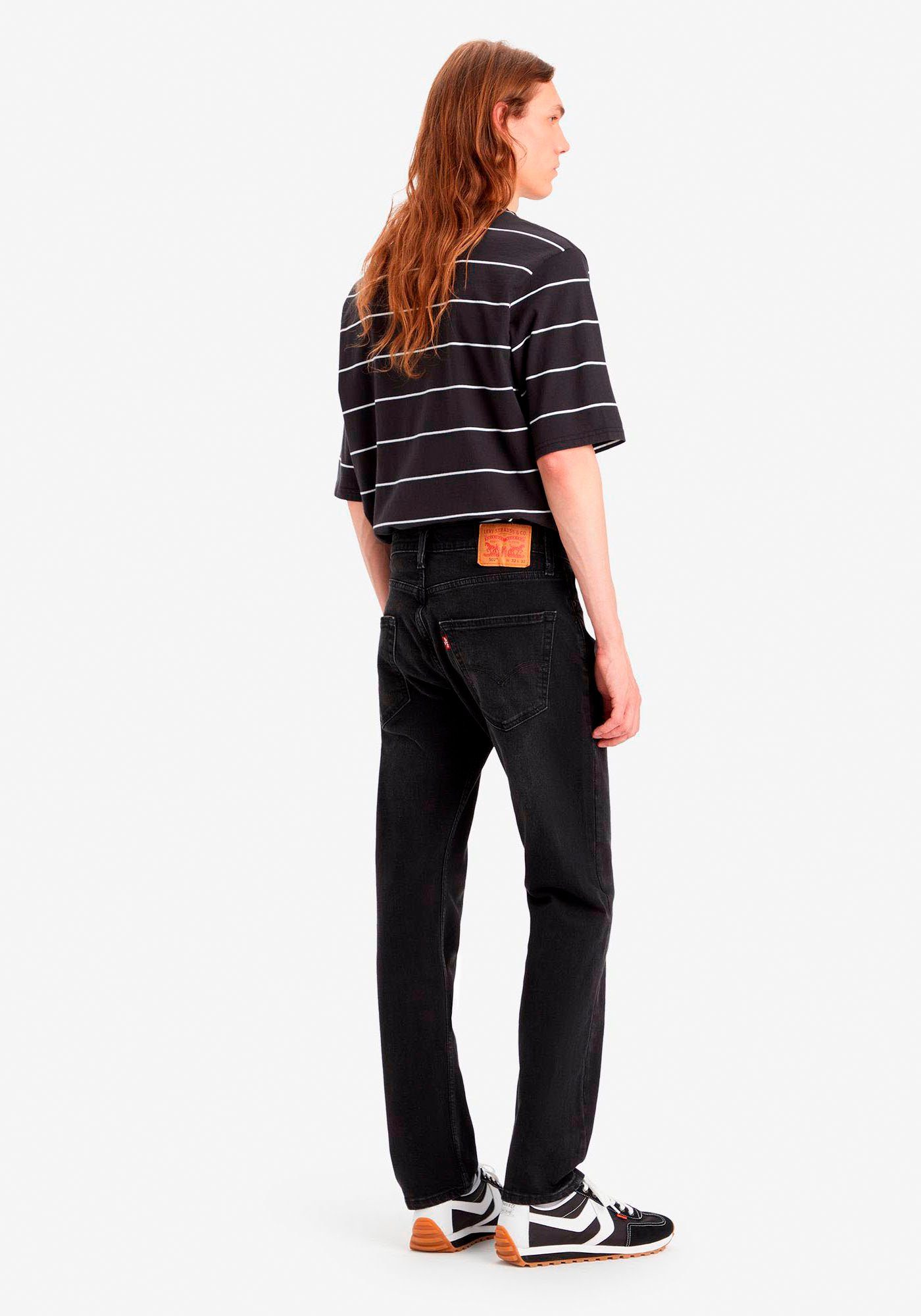 Levi's Tapered jeans 502 TAPER in een elegante, moderne stijl heren tapered jeans maat 33 grijs