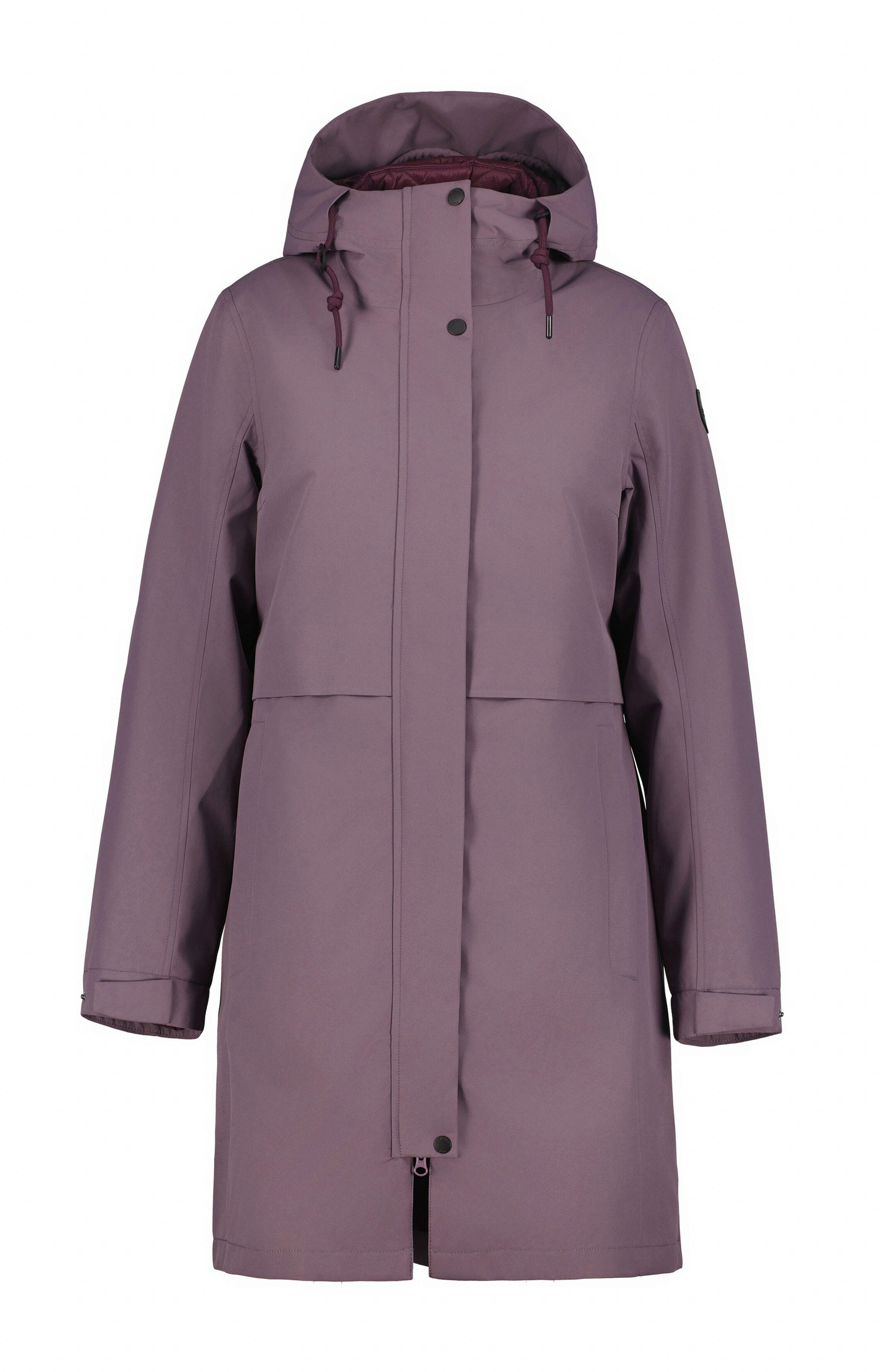 Icepeak Gewatteerde jas D FUNCTIONELE PARKA 2IN1 AGRIGA met merkleerpatch op de bovenarm