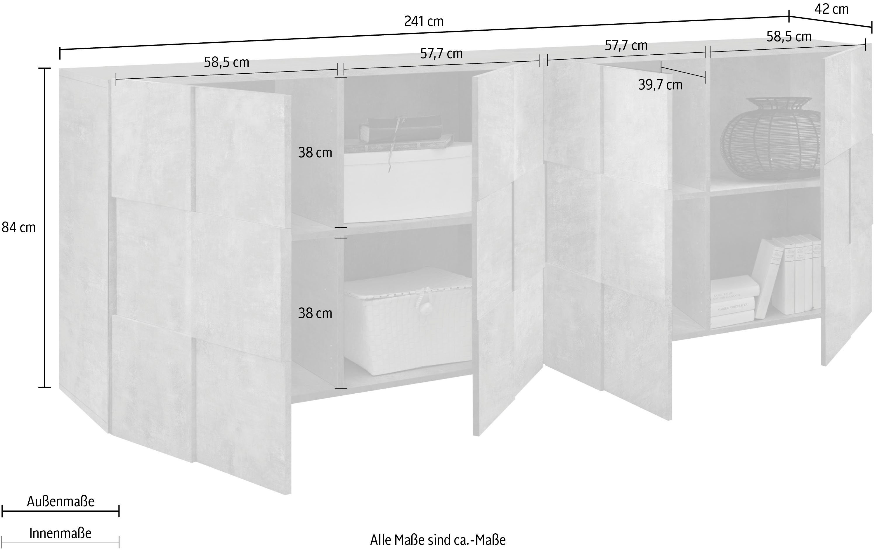 INOSIGN Dressoir Dama dressoir