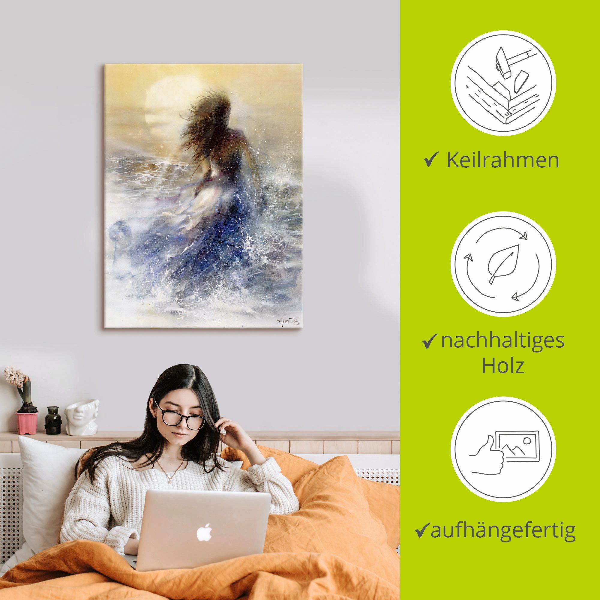 Artland Artprint Zomer I als artprint op linnen, poster, muursticker in verschillende maten