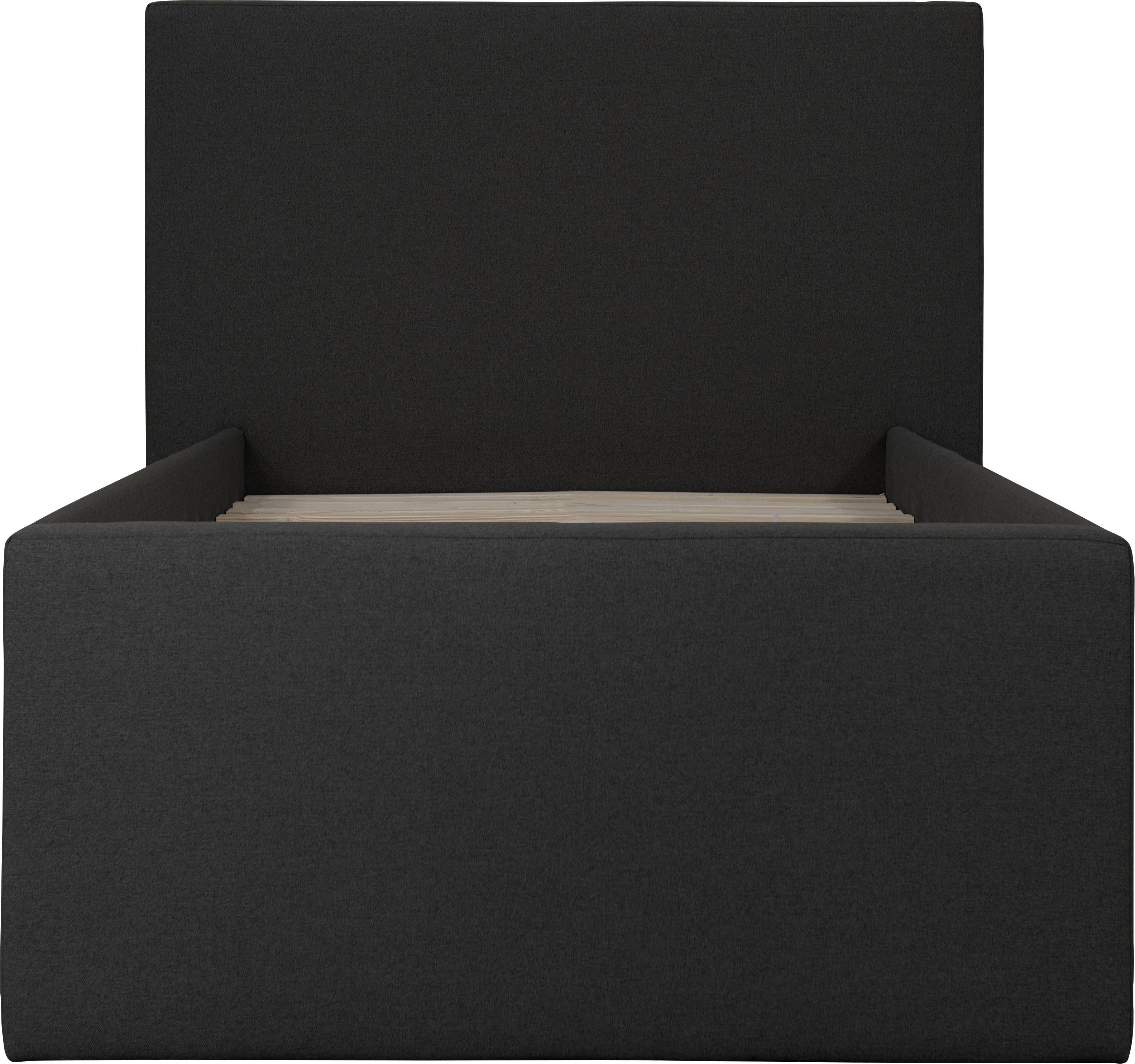 INOSIGN Gestoffeerd bed DALINA rechtlijnig hoofdbord, in 5 breedten, ook in 220 cm lengte