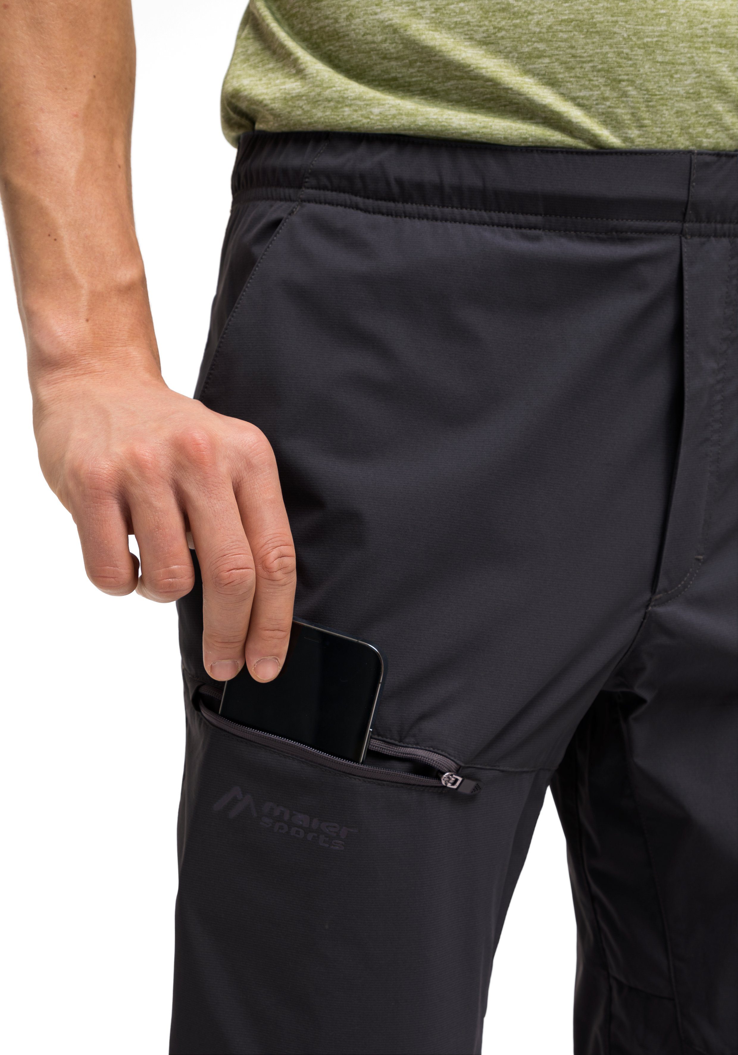 Maier Sports Functionele broek Fortunit M Heren wandelbroek, lichte ademende outdoorbroek, trekkingbroek