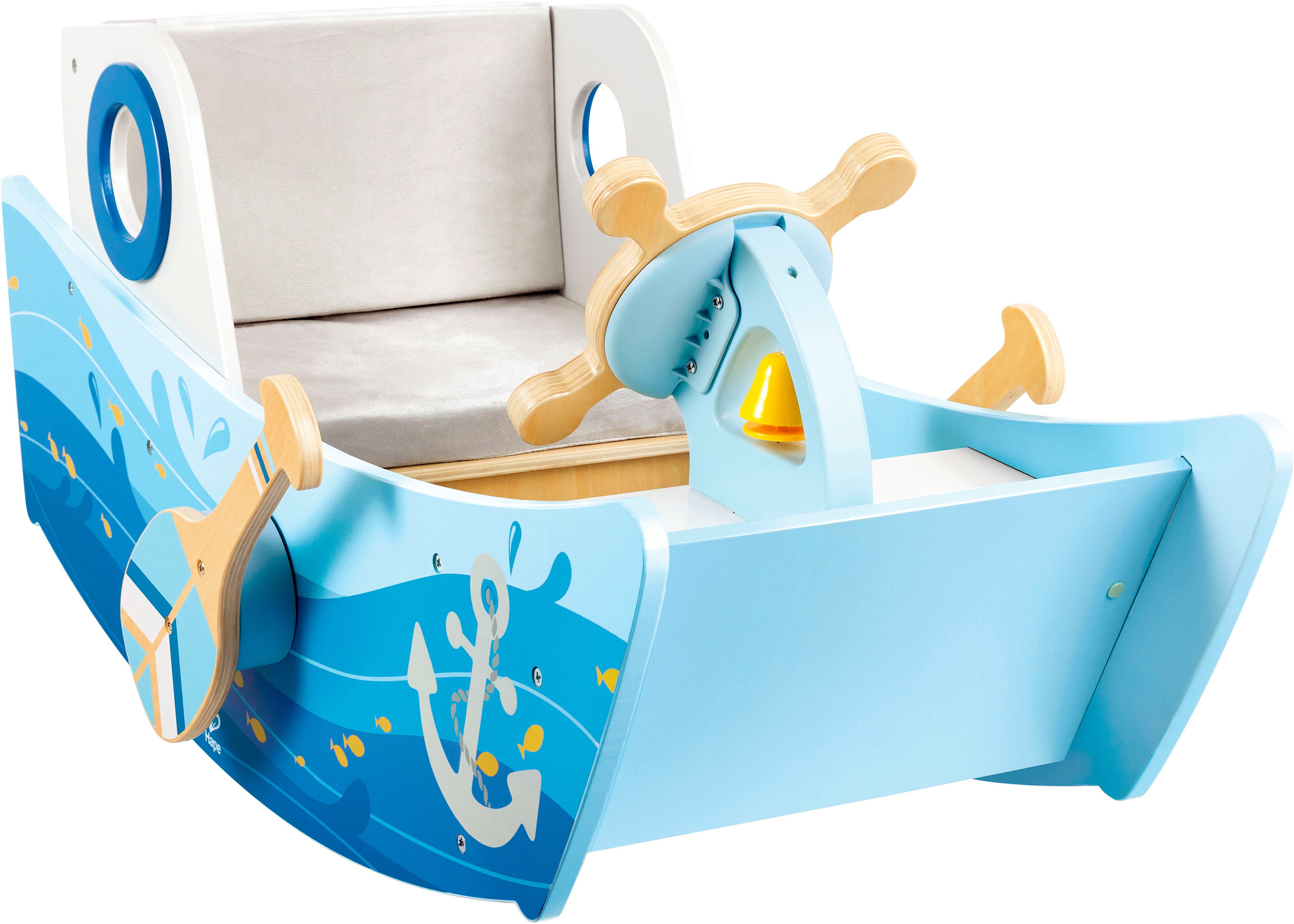 Hape Schommelboot Met stuurwiel