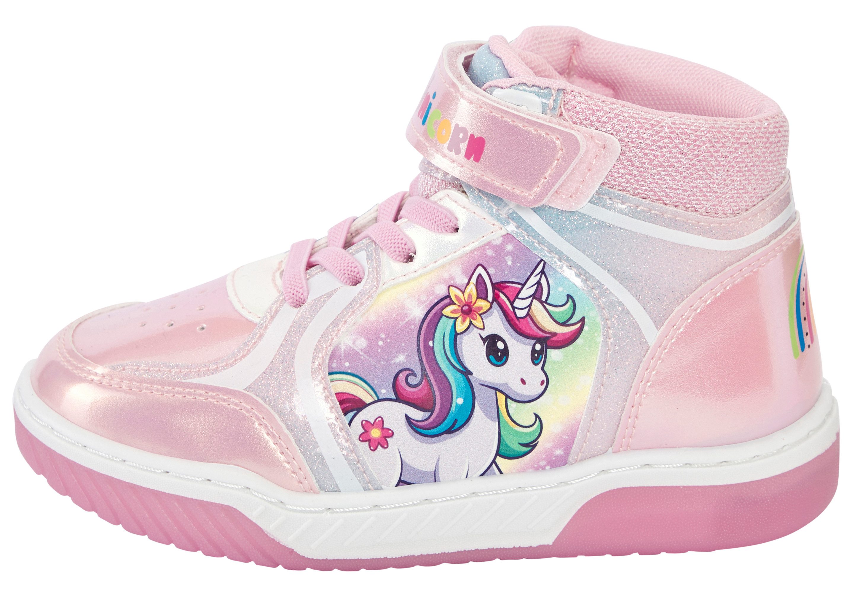 Disney Sneakers Unicorn met cool knipperlichtje