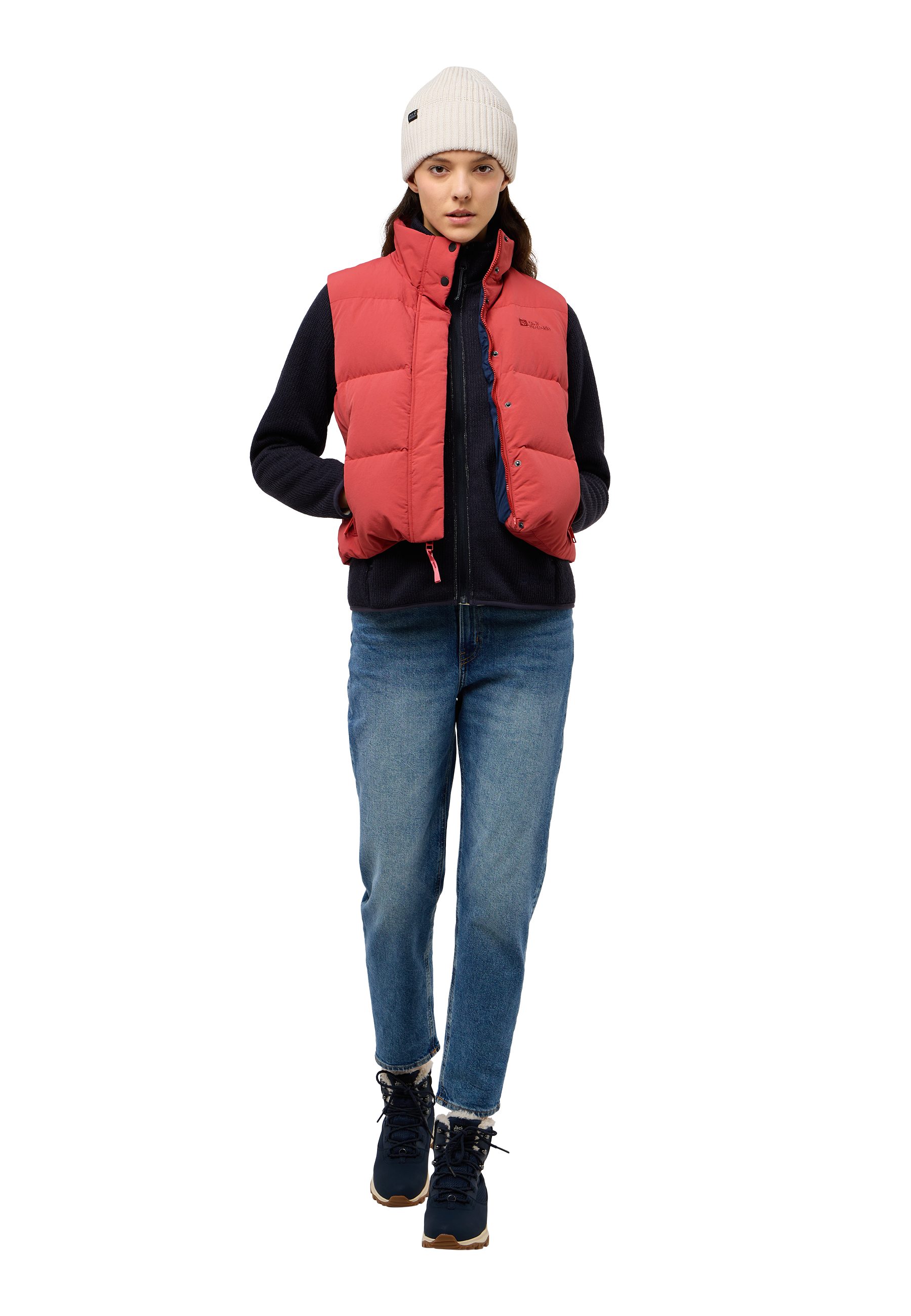 Jack Wolfskin Donzen bodywarmer Noorderlicht