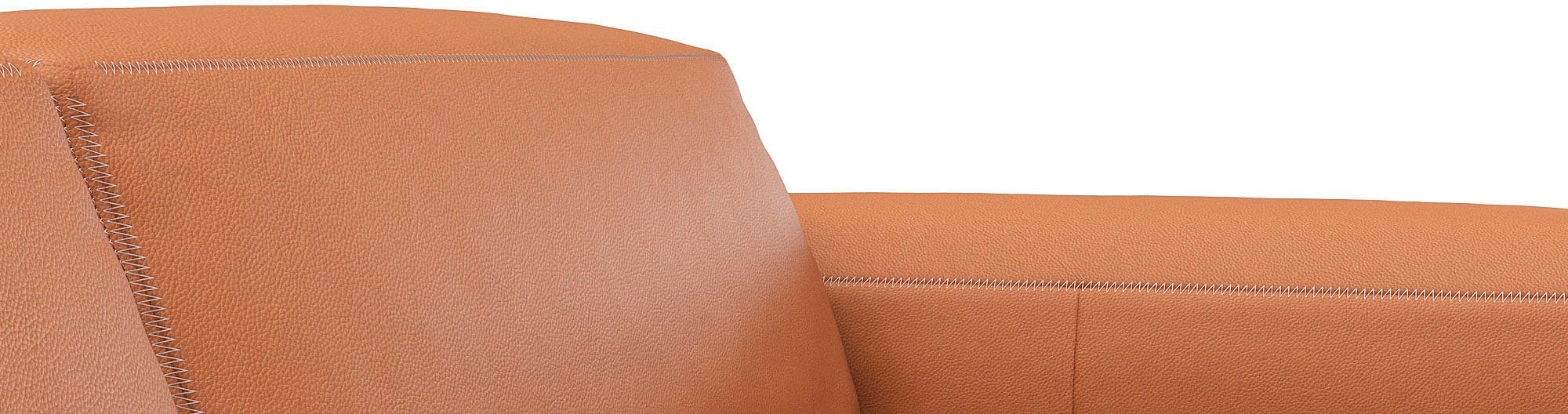 FLEXLUX Hoekbank Lucera, super comfortabel door hoogwaardige zitconstructie met koudschuim