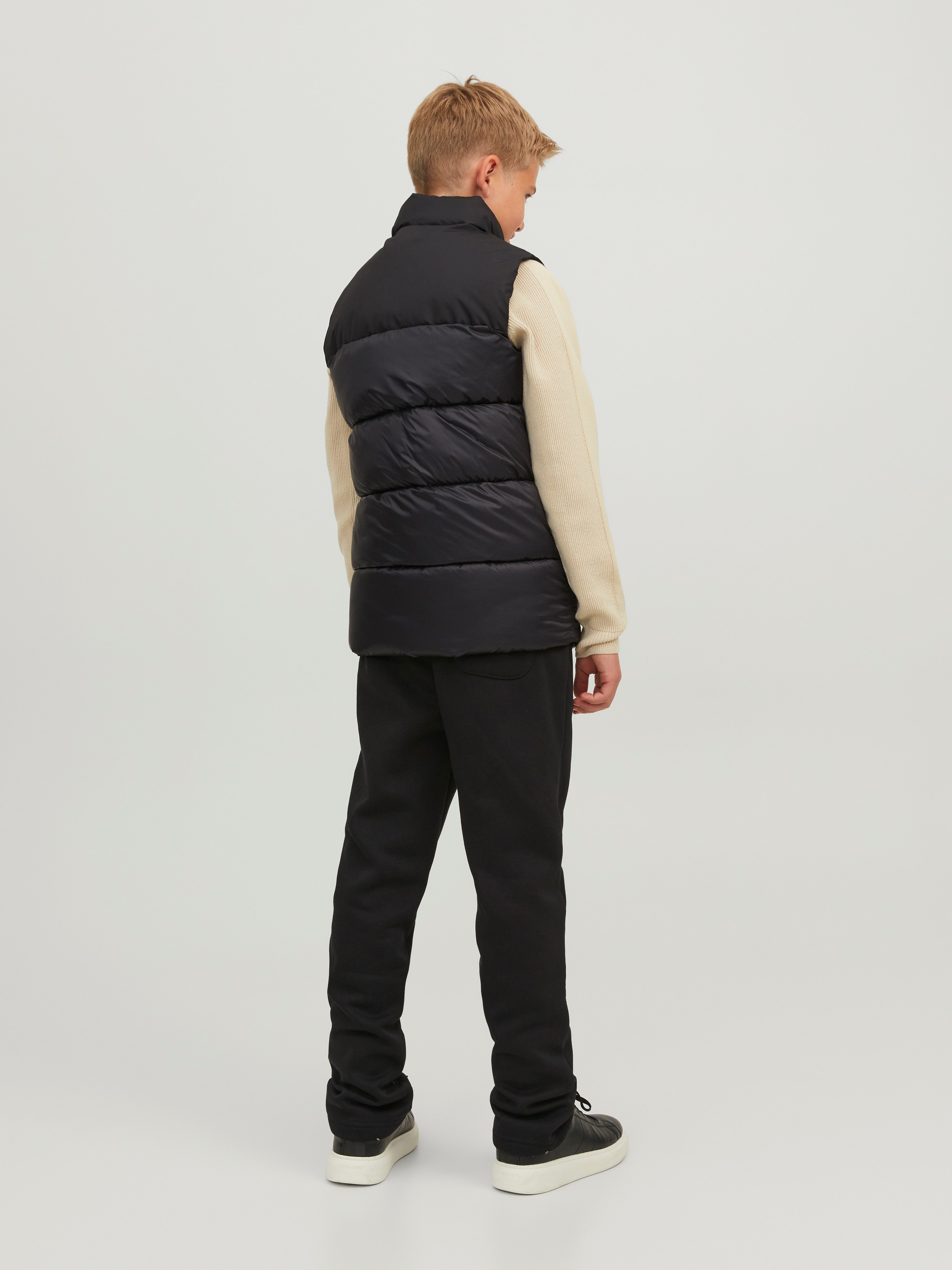 Jack & Jones Junior Korte bodywarmer JJETOBY BODYWARMER COLLAR