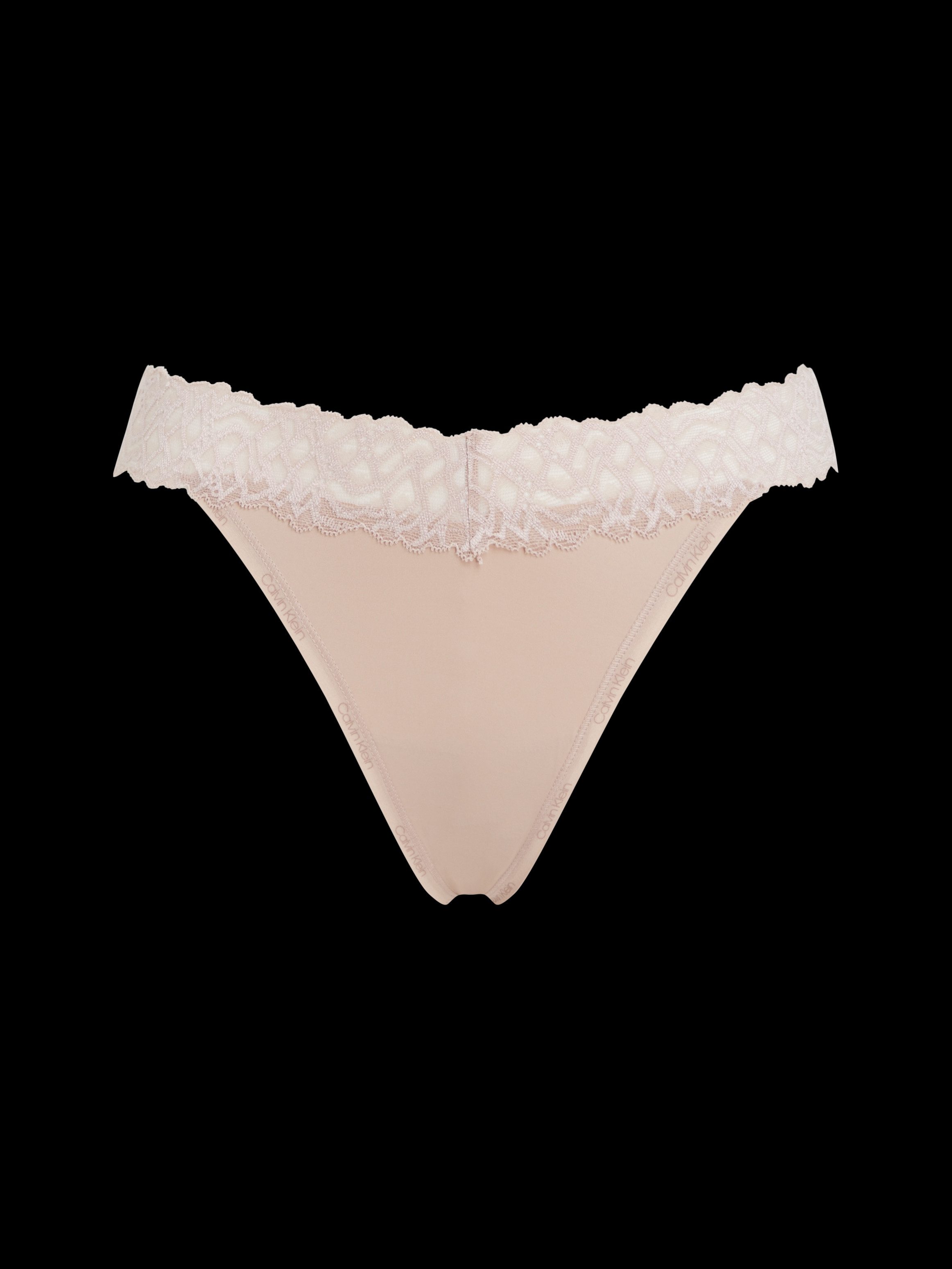 Calvin Klein Stringtanga THONG met kant op de band