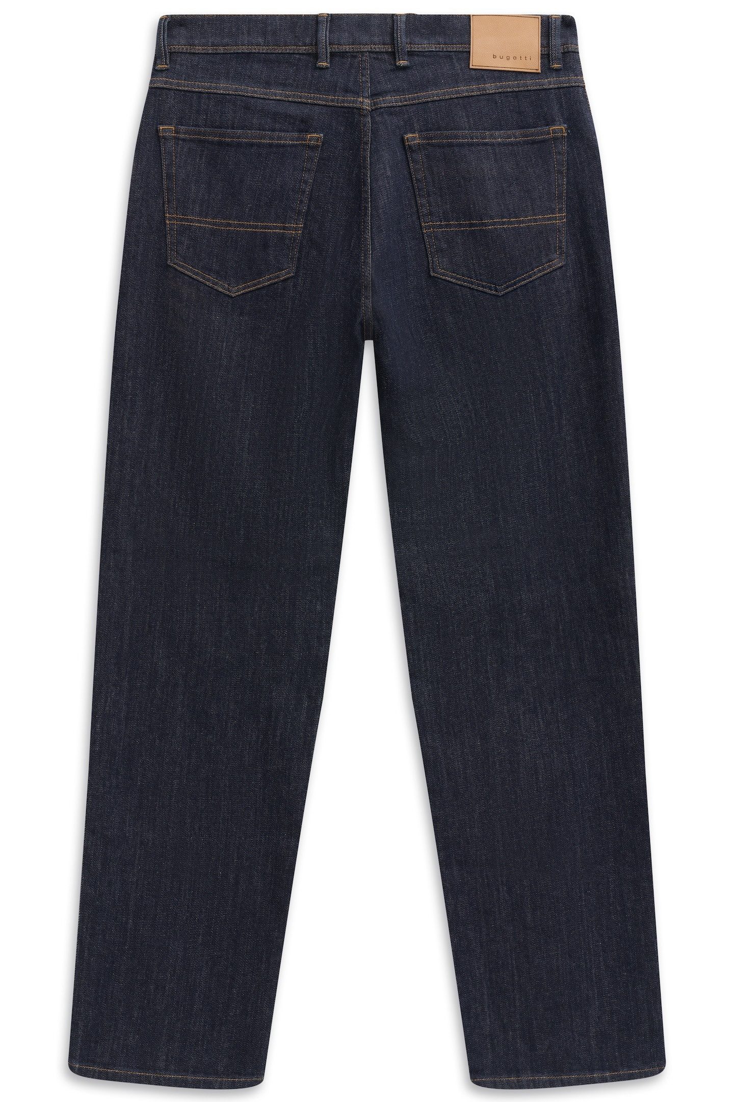Bugatti 5-pocket jeans Loose fit van luxury raw denim met stretch