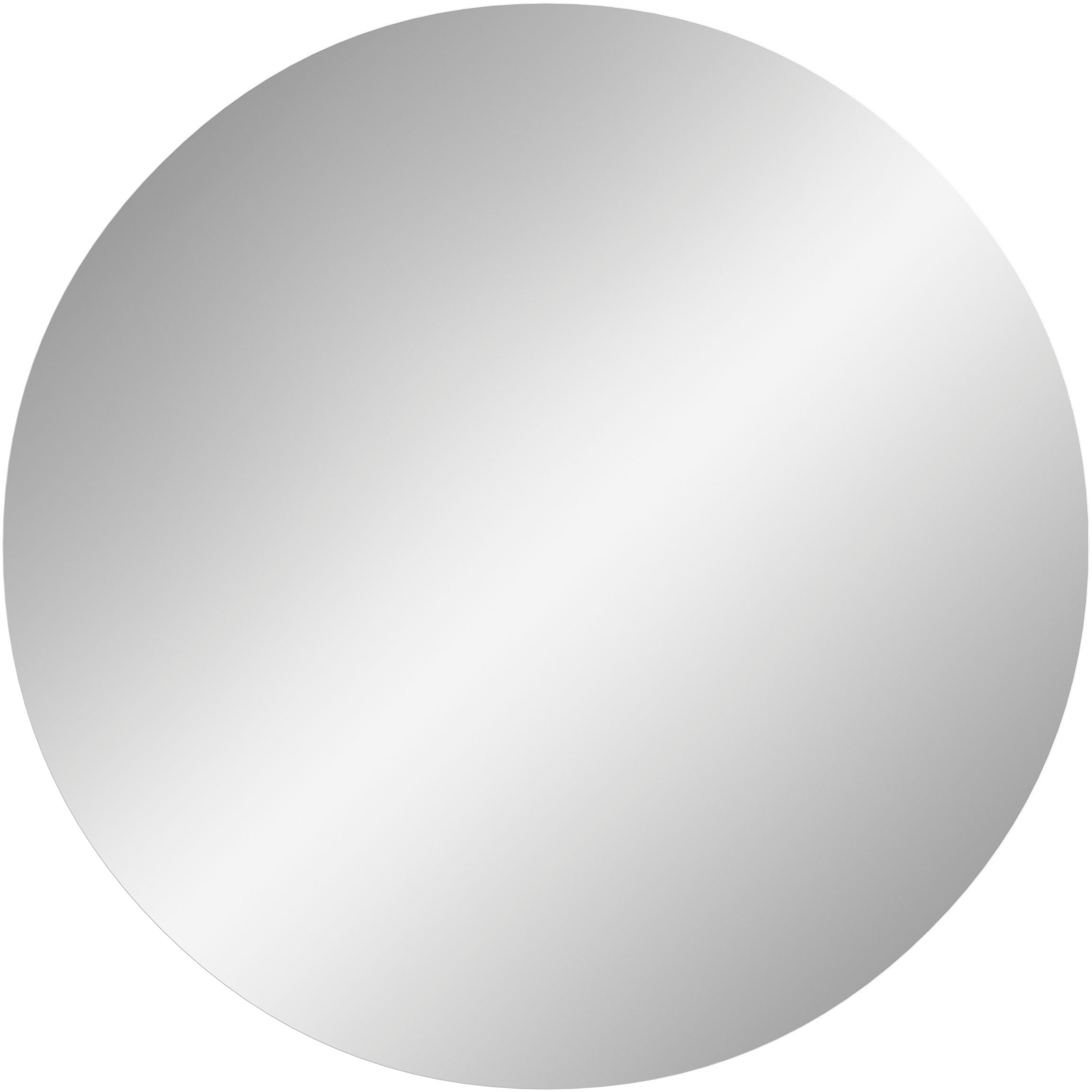 welltime Spiegelkast Litica, rond Ø 70cm, 1 spiegeldeur, 2 legplanken