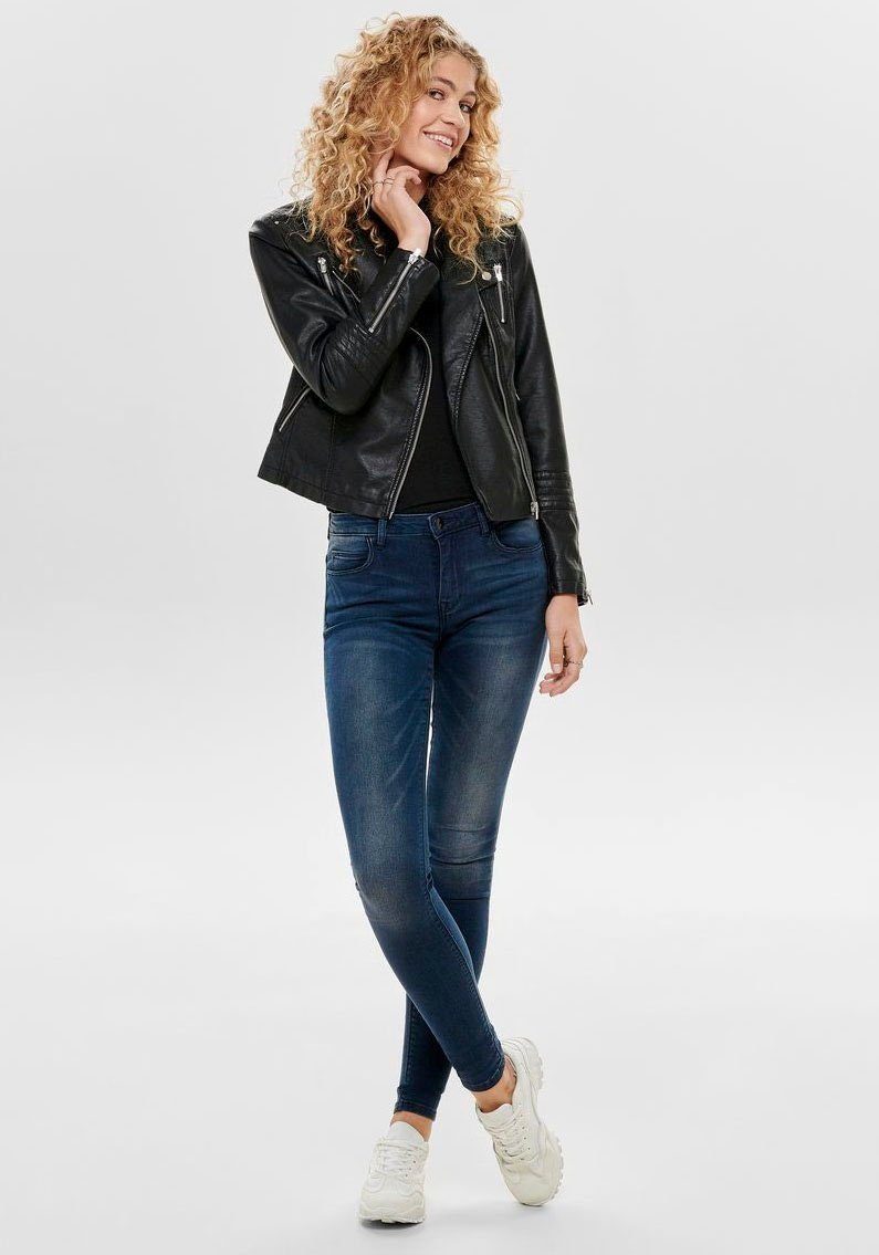Only Shirt met lange mouwen ONLEMMA L/S HIGH NECK TOP