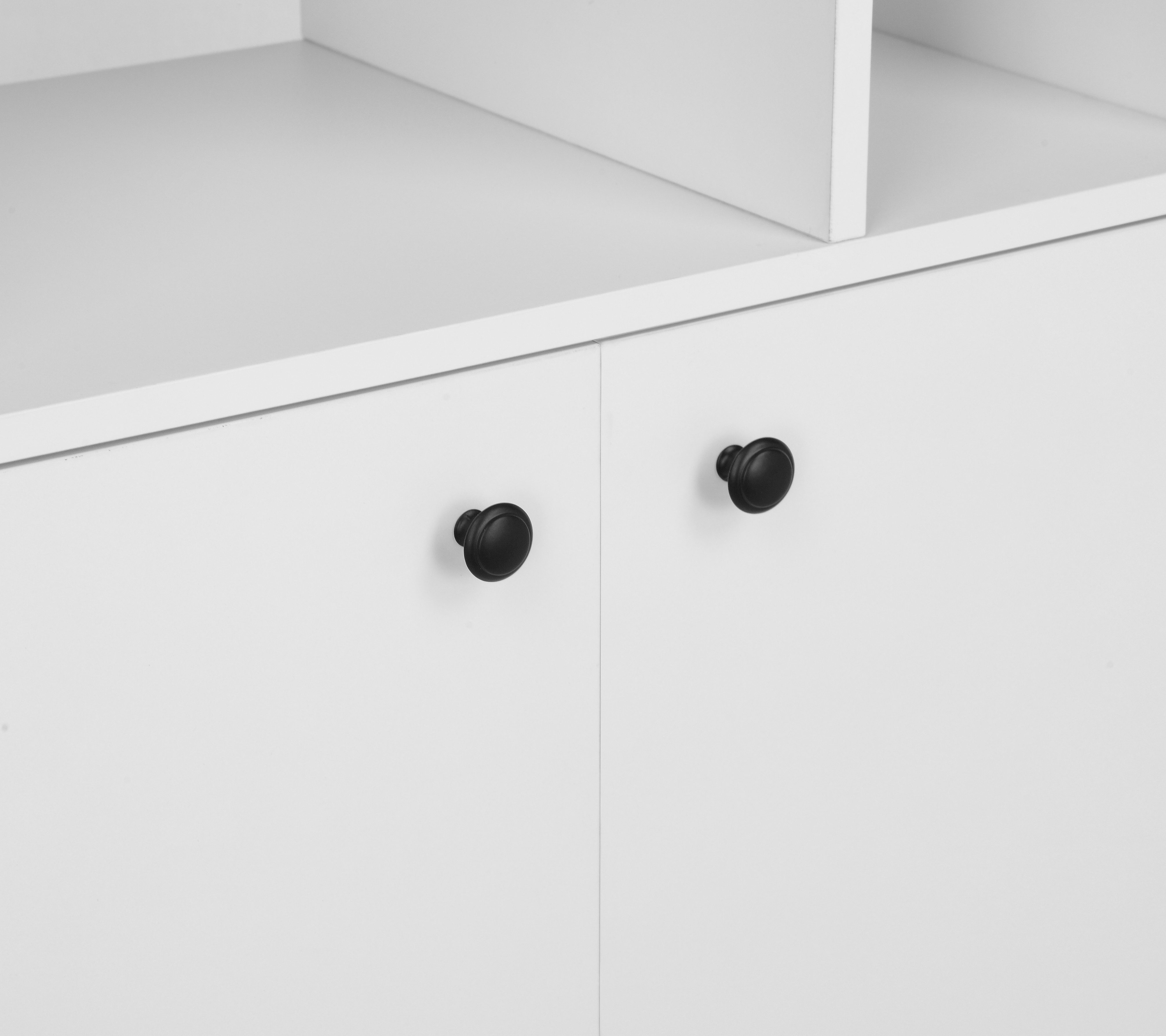 INOSIGN Multifunctionele kast Ezzell 7 open vakken, metalen grepen, krasbestendige coating, afmetingen 60x170 cm