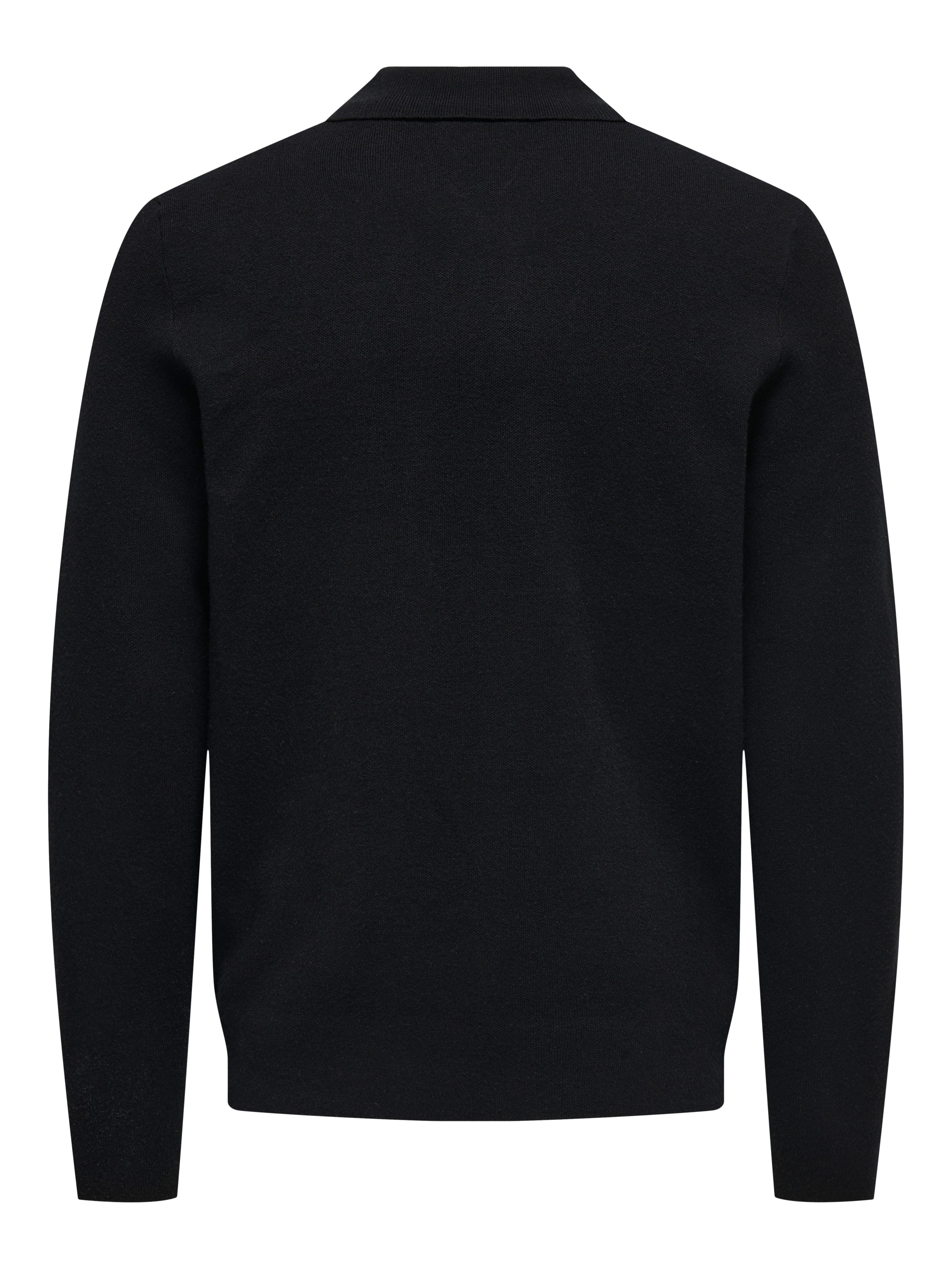 ONLY & SONS Trui met polokraag ONSCOOPER REG LS 12 HALF ZIP POLO