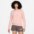 nike sportswear sweatshirt women essential crew fleece roze