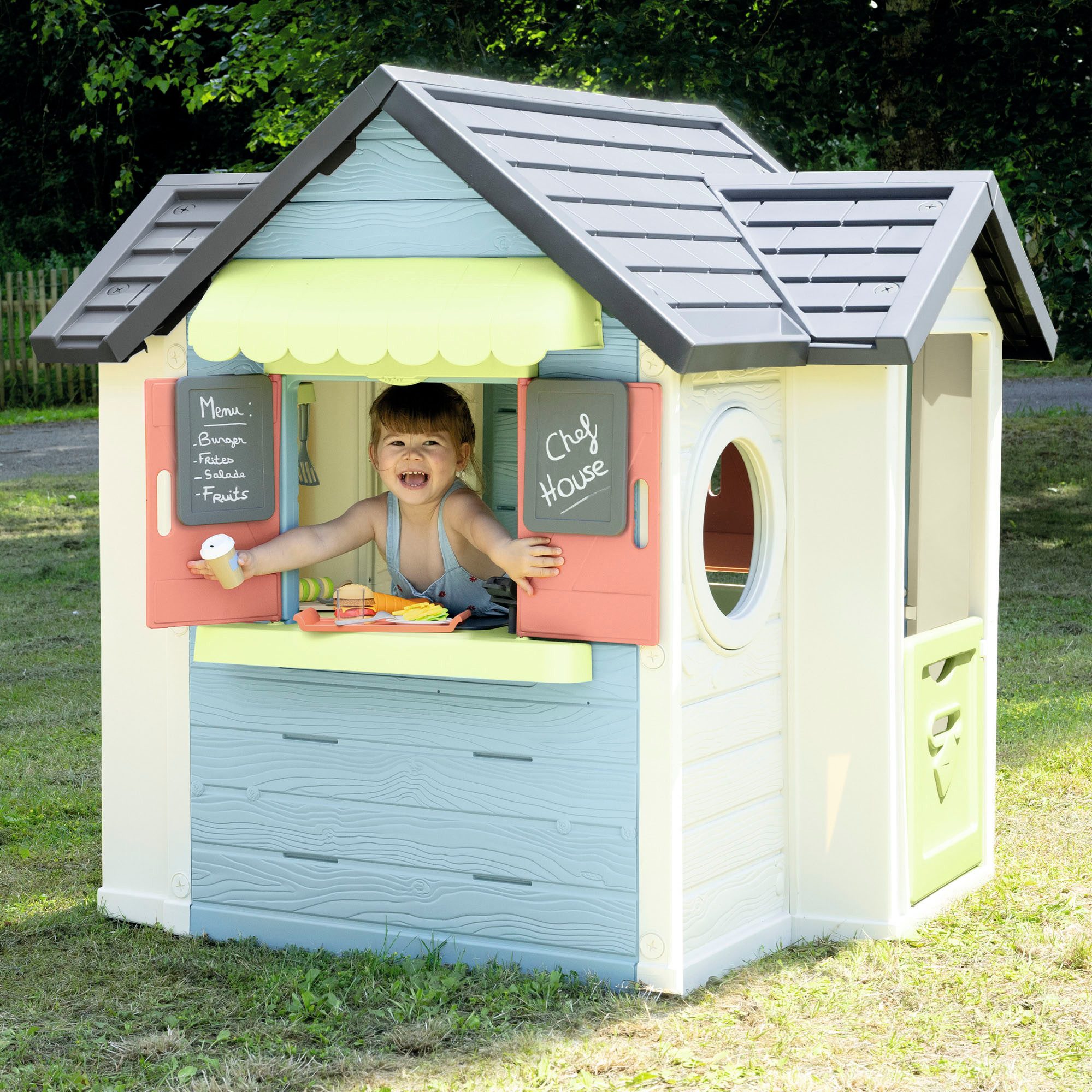 Smoby Speelhuis Smoby Life, Chef Gemaakt in Europa