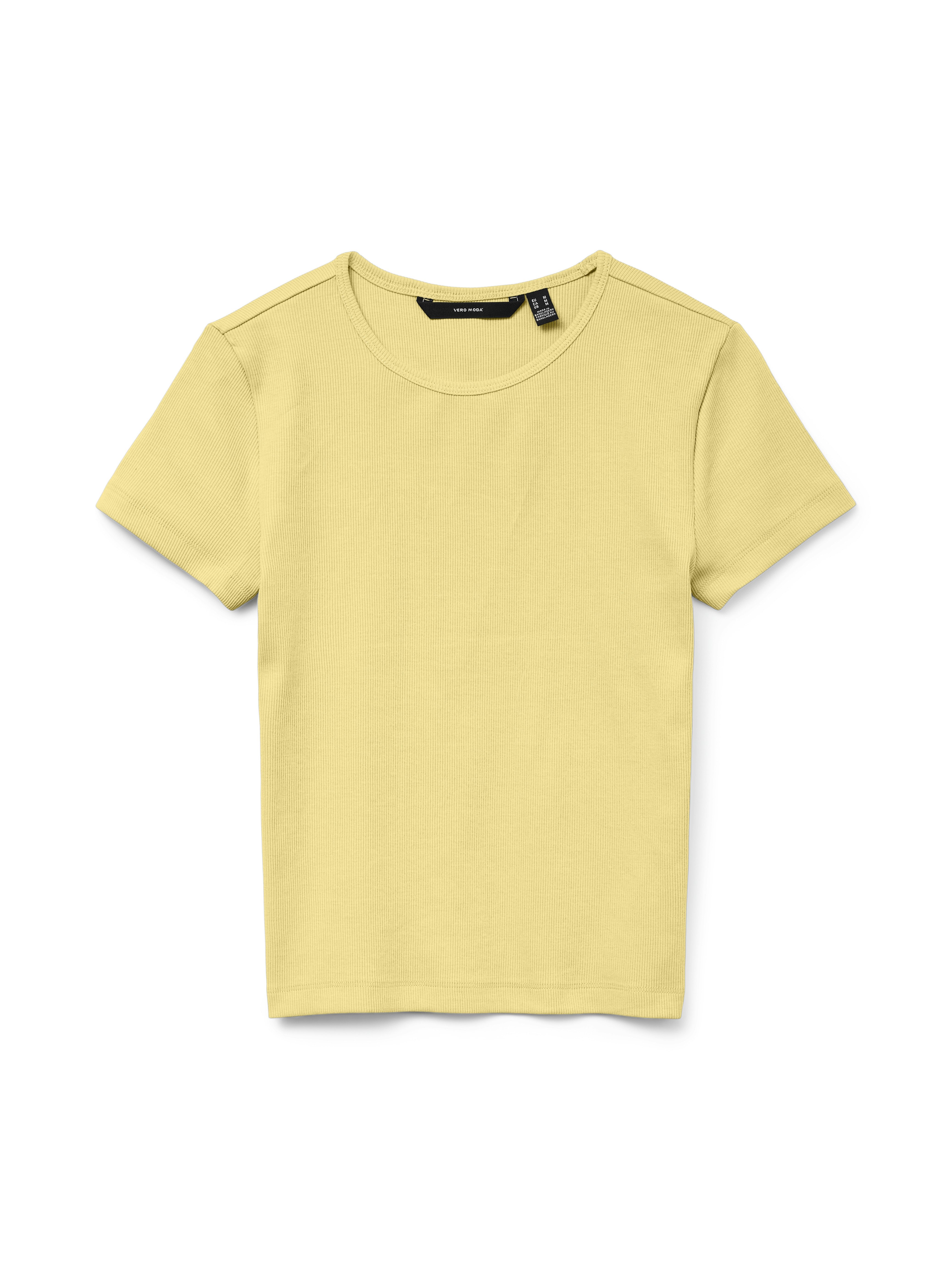 Vero Moda Shirt met ronde hals VMCHLOE SS SHORT TOP JRS NOOS