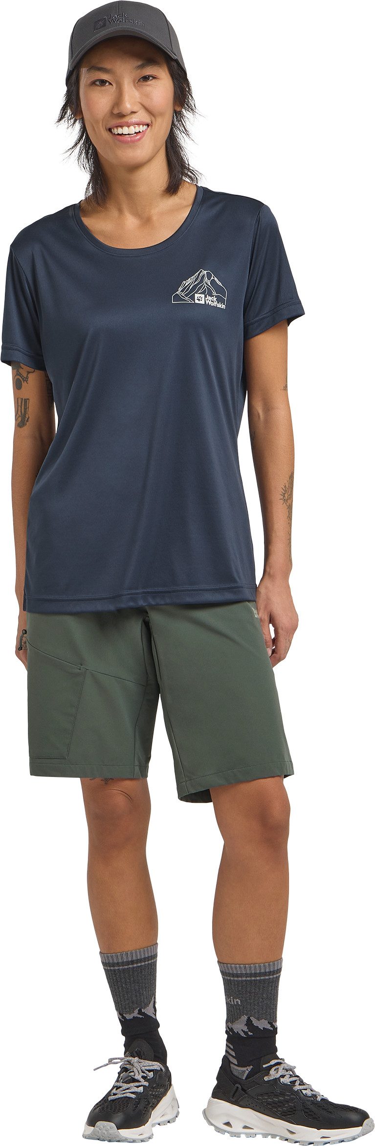 Jack Wolfskin Short PICO TRAIL SHORTS W