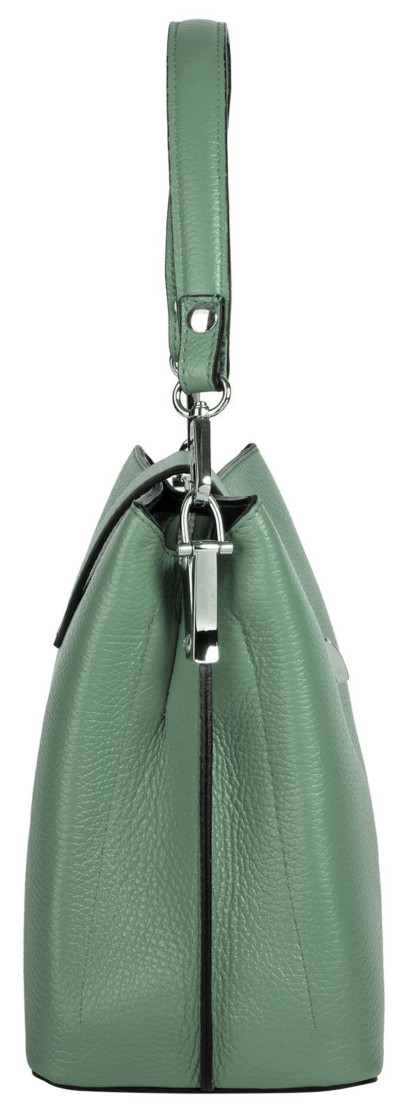 Cluty Schoudertas echt leer, made in italy