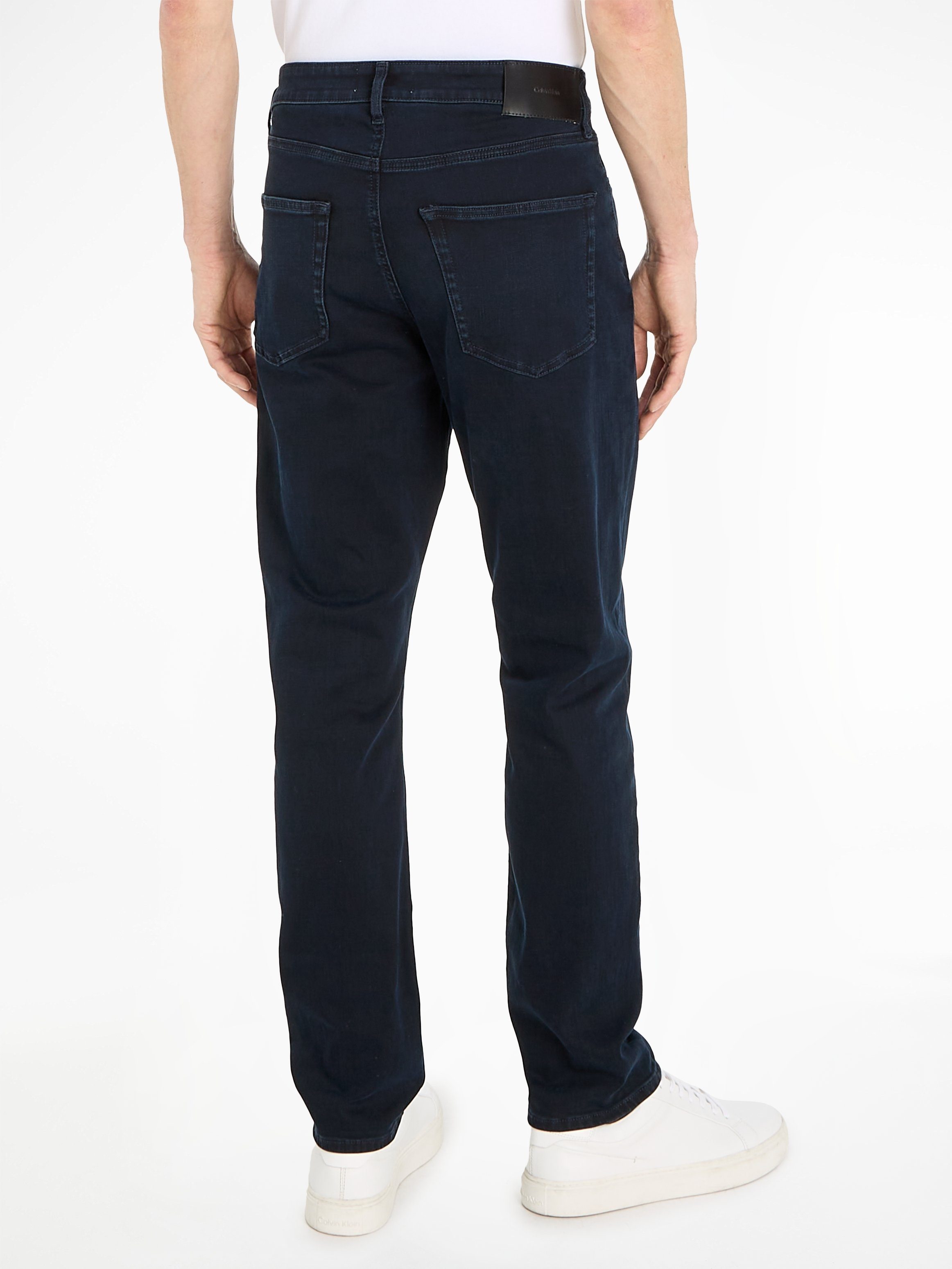 Calvin Klein Rechte jeans TAPERED BLUE BLACK