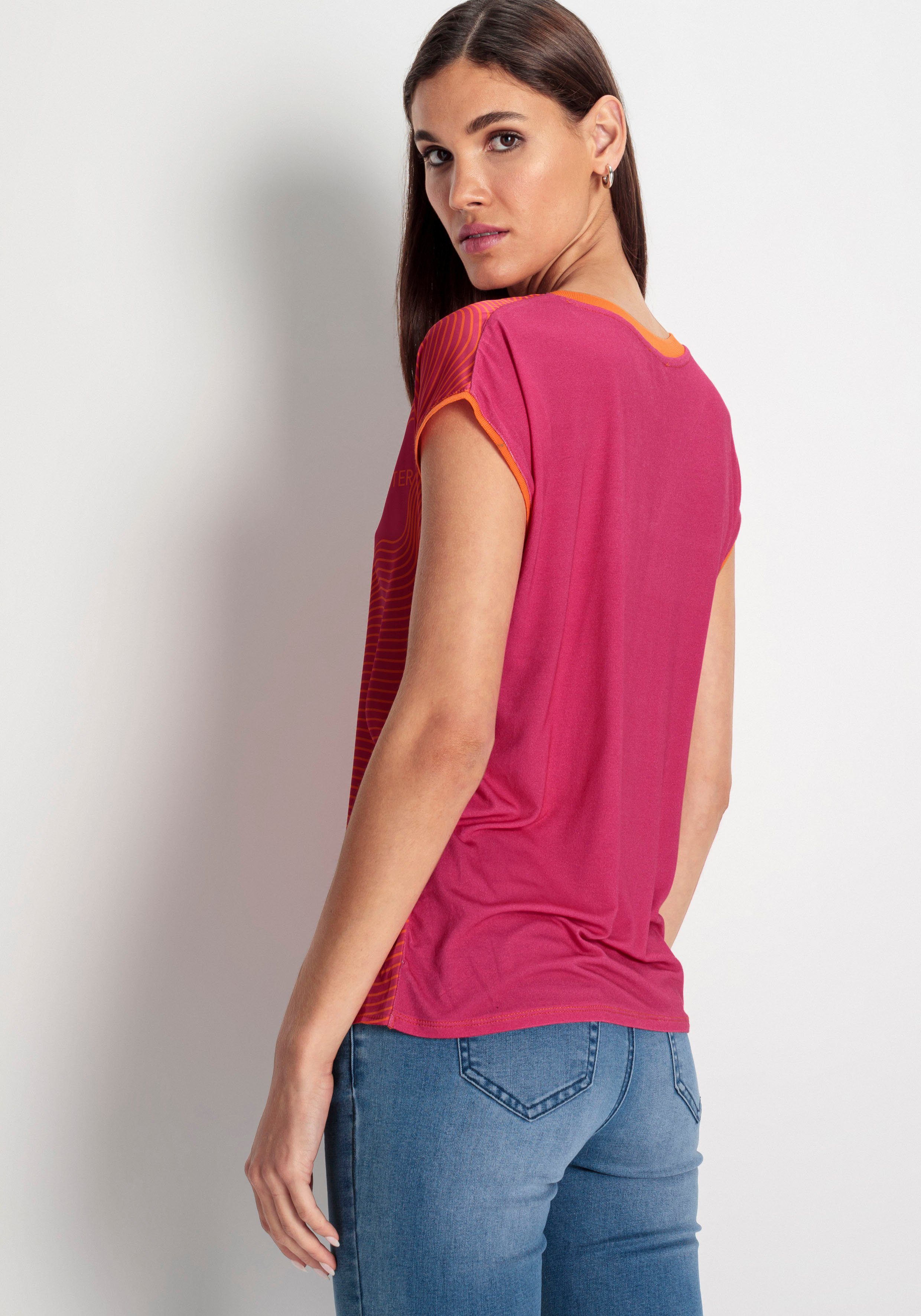 HECHTER PARIS Shirtblouse met logoprint