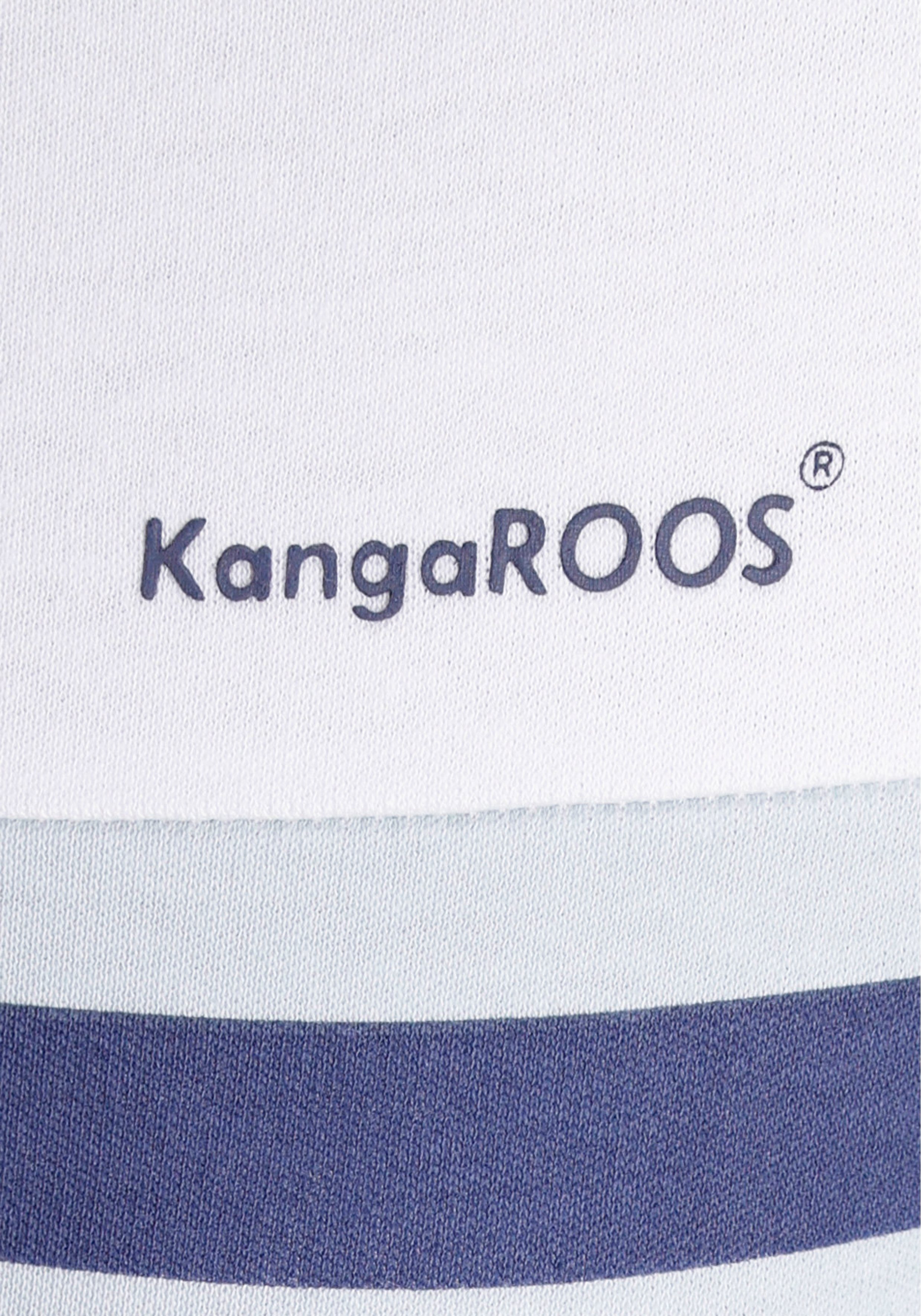 KangaROOS Hoodie Lange mouwen met duimgaten, comfortabel gesneden en heupbedekkend