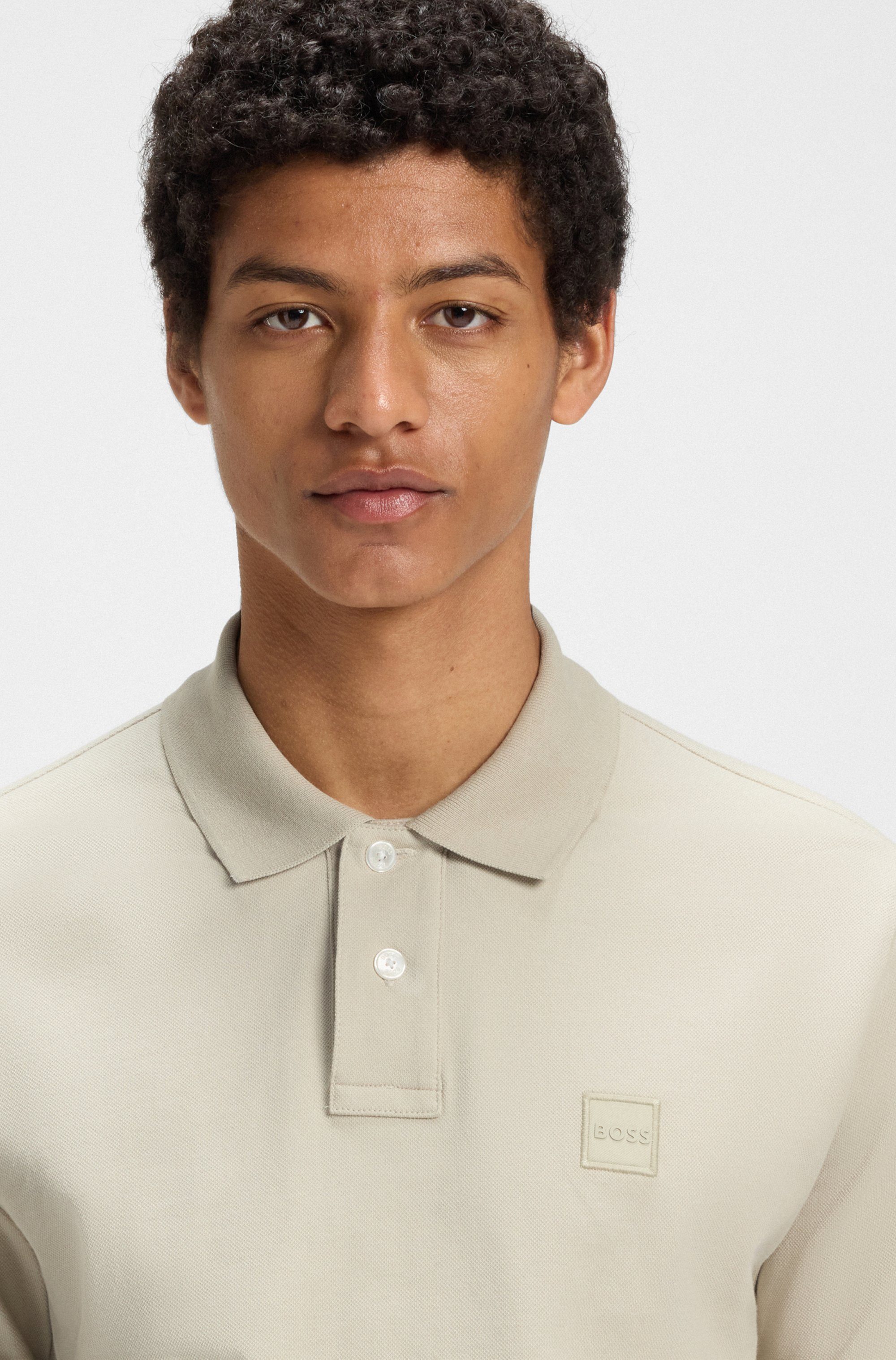 Boss Orange Poloshirt Passenger met een polokraag