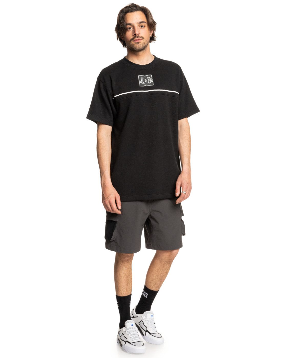 DC Shoes Shirttop Stripe Stone