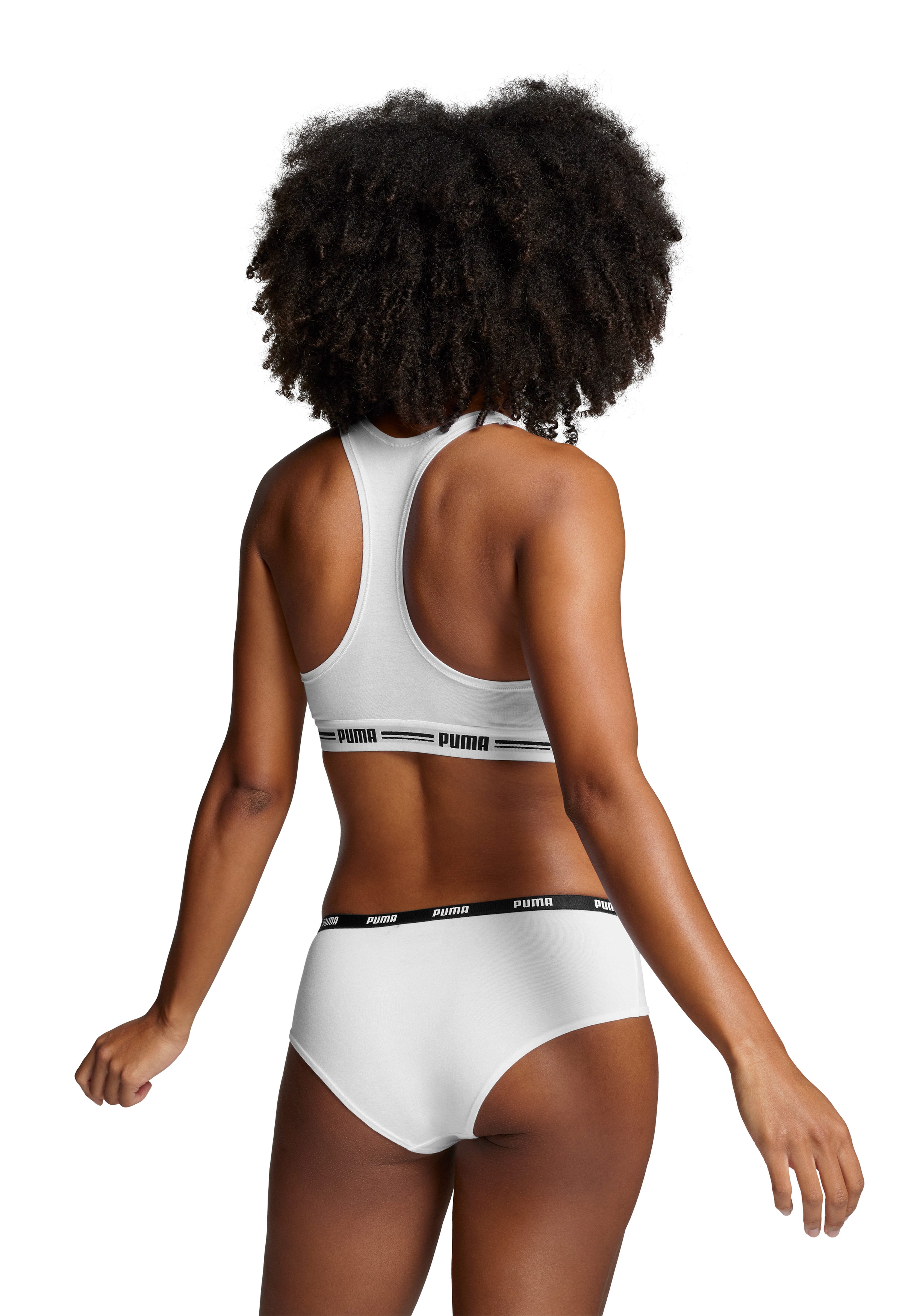PUMA Hipster PUMA WOMEN HIPSTER 2P Met elastische logoband (Set van 2)