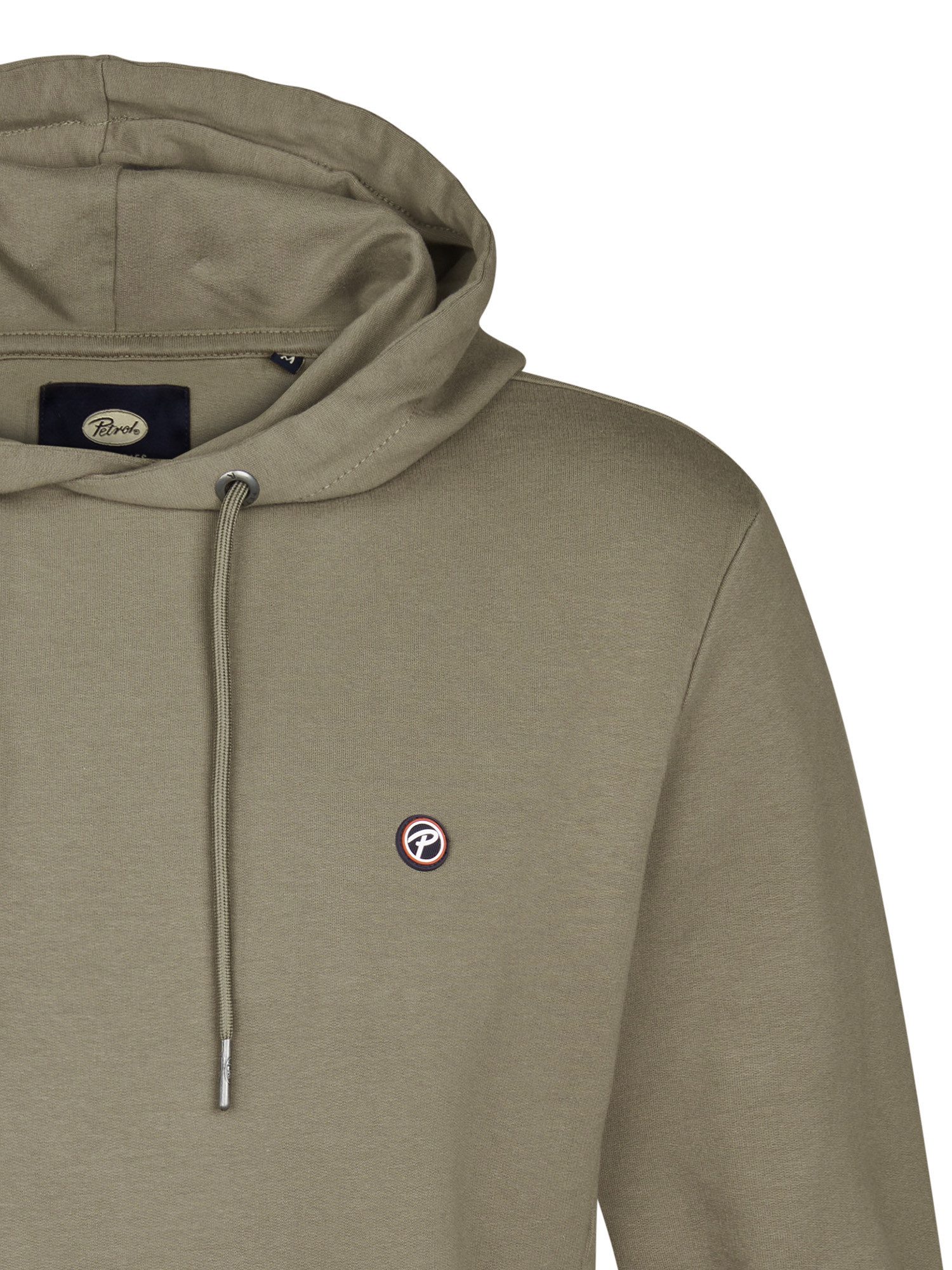 Petrol Industries Hoodie met geborduurd logo